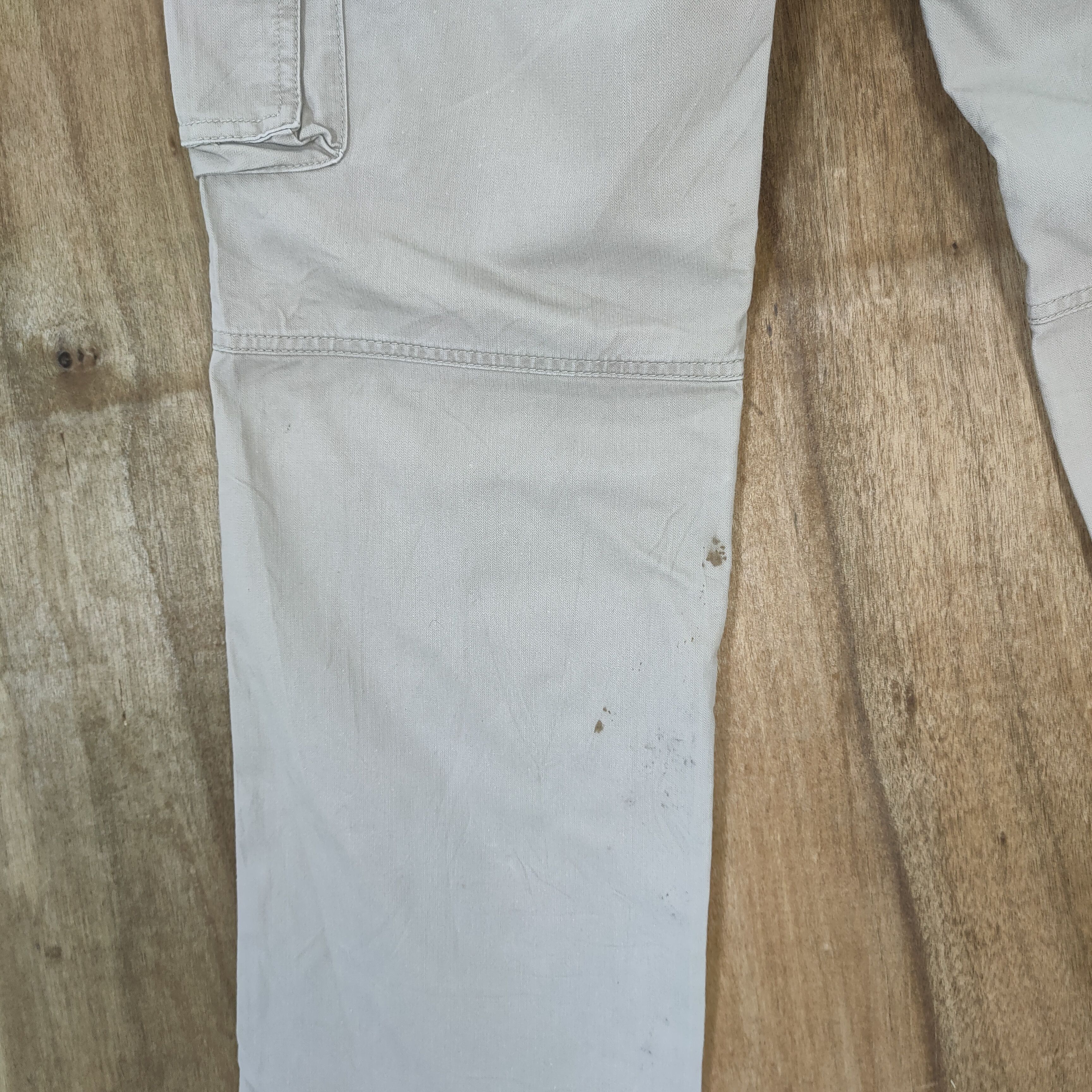 Japanese Brand VINTAGE JAPANESE GREY CARGO PANTS Size US 32 / EU 48 - 13 Thumbnail