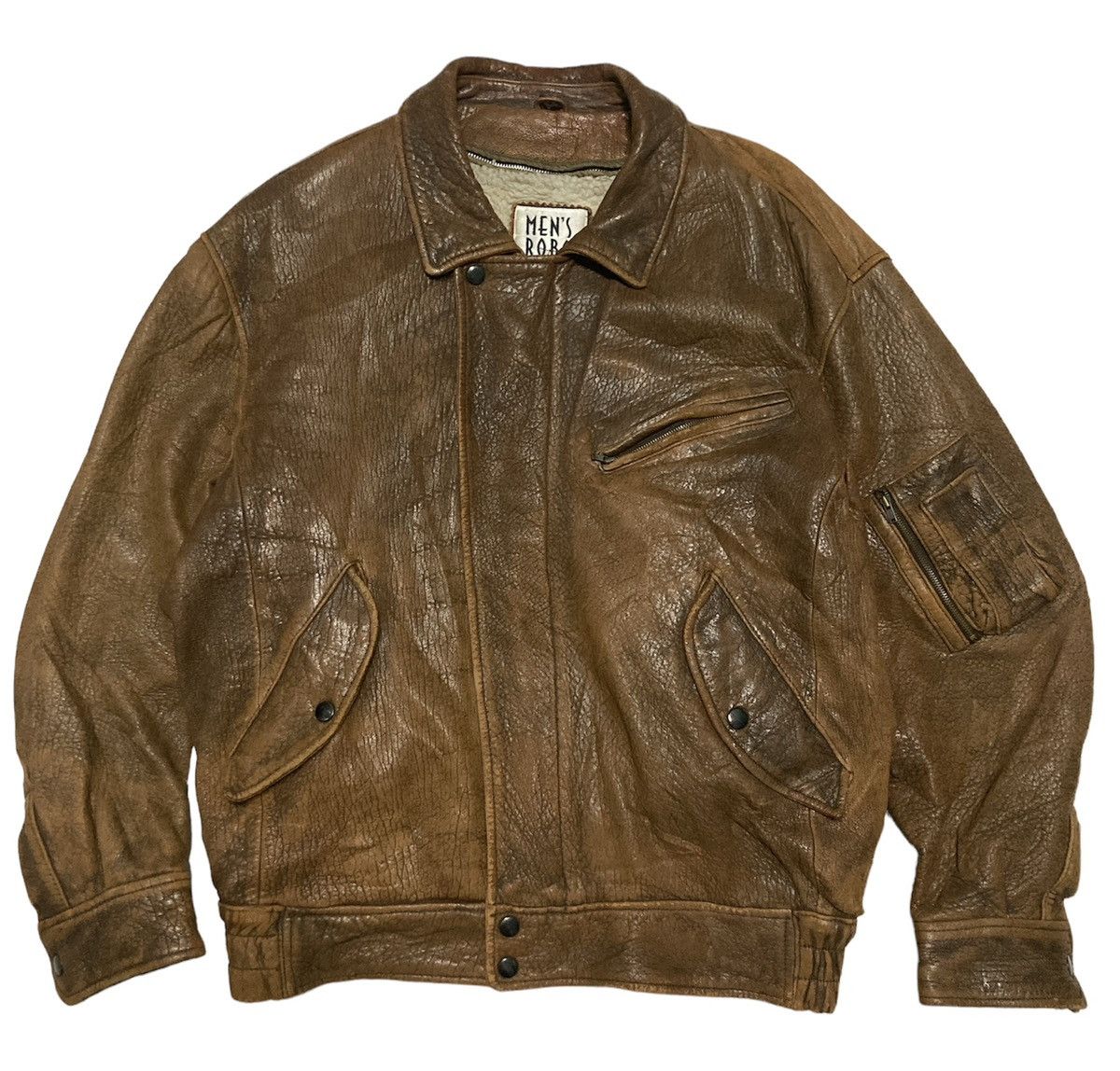 VINTAGE SHEEP LEATHER LIGHT JACKET