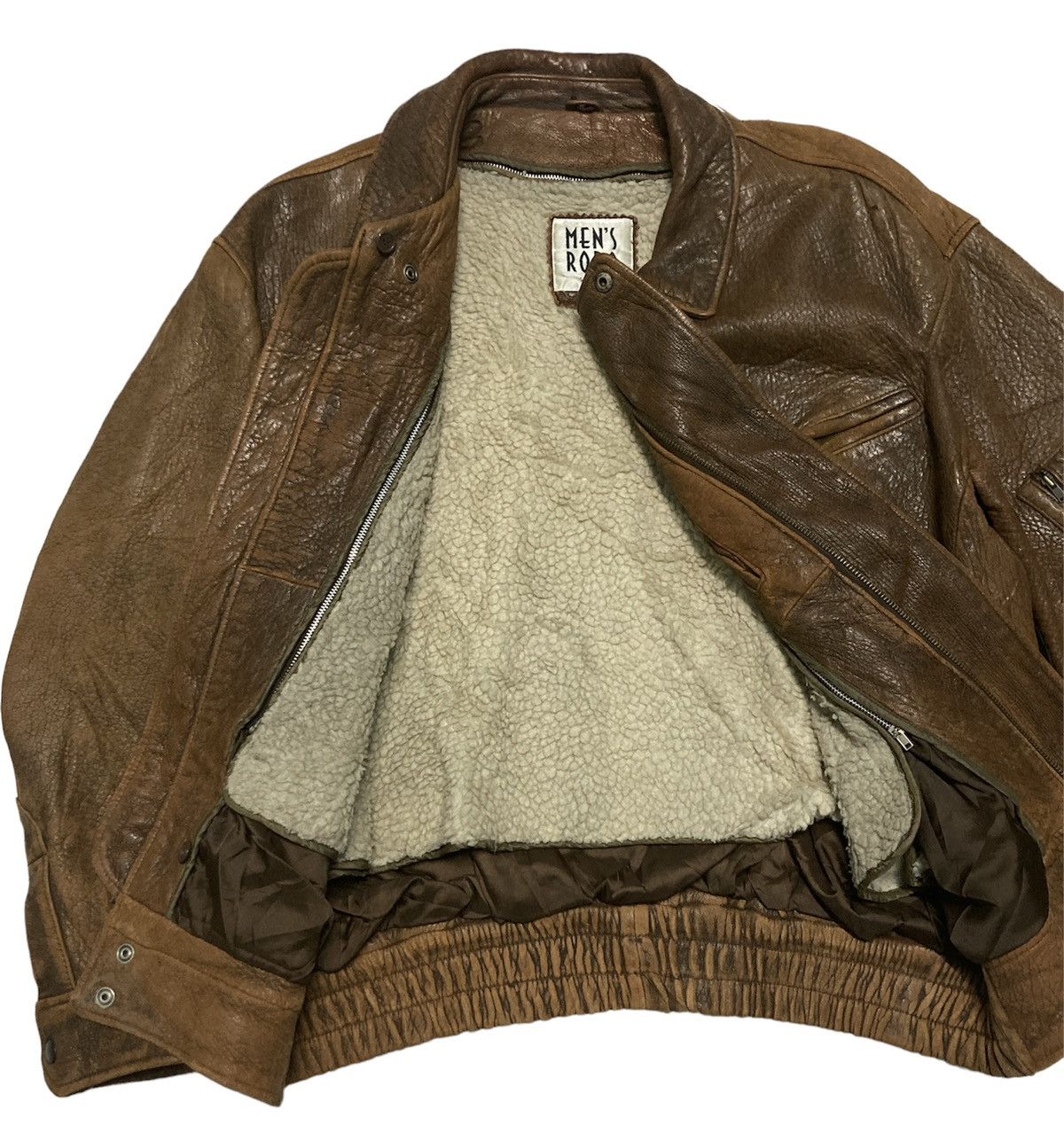 Japanese Brand VINTAGE SHEEP LEATHER LIGHT JACKET Size US L / EU 52-54 / 3 - 5 Thumbnail