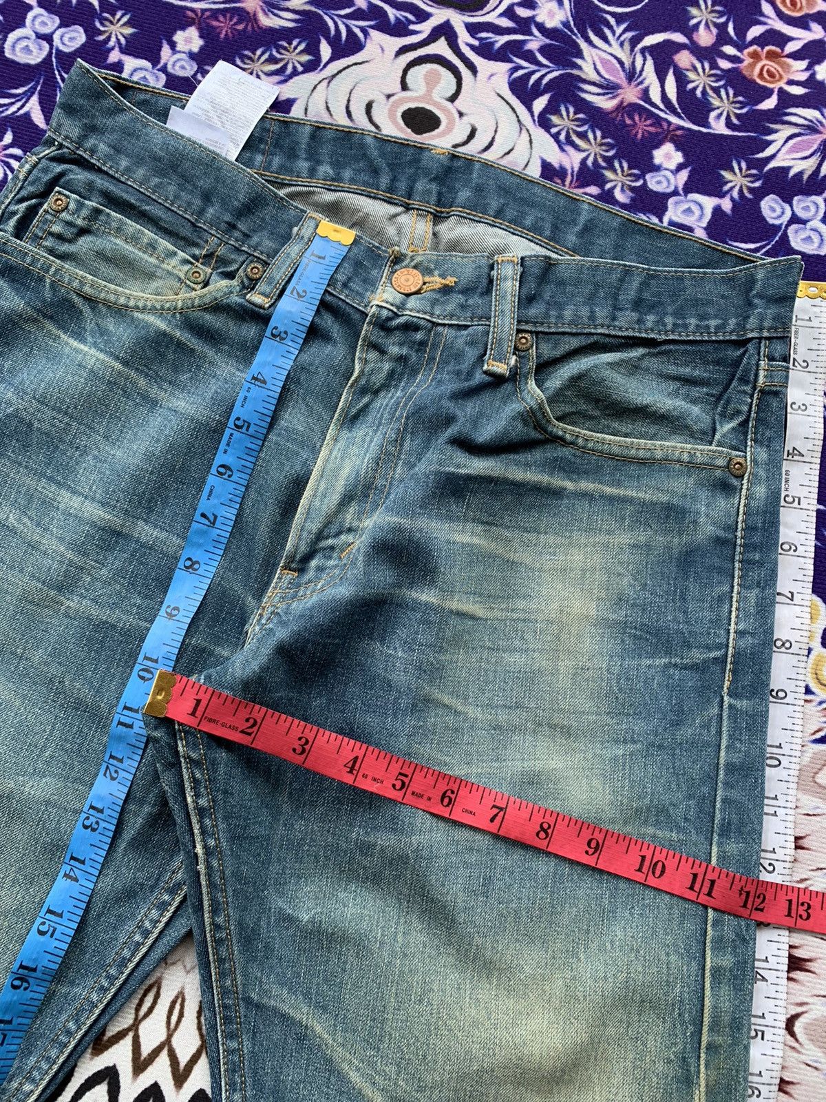 Levi's Vintage Clothing Vintage Levis 514 Singe R Distressed Denim Size US 32 / EU 48 - 16 Thumbnail