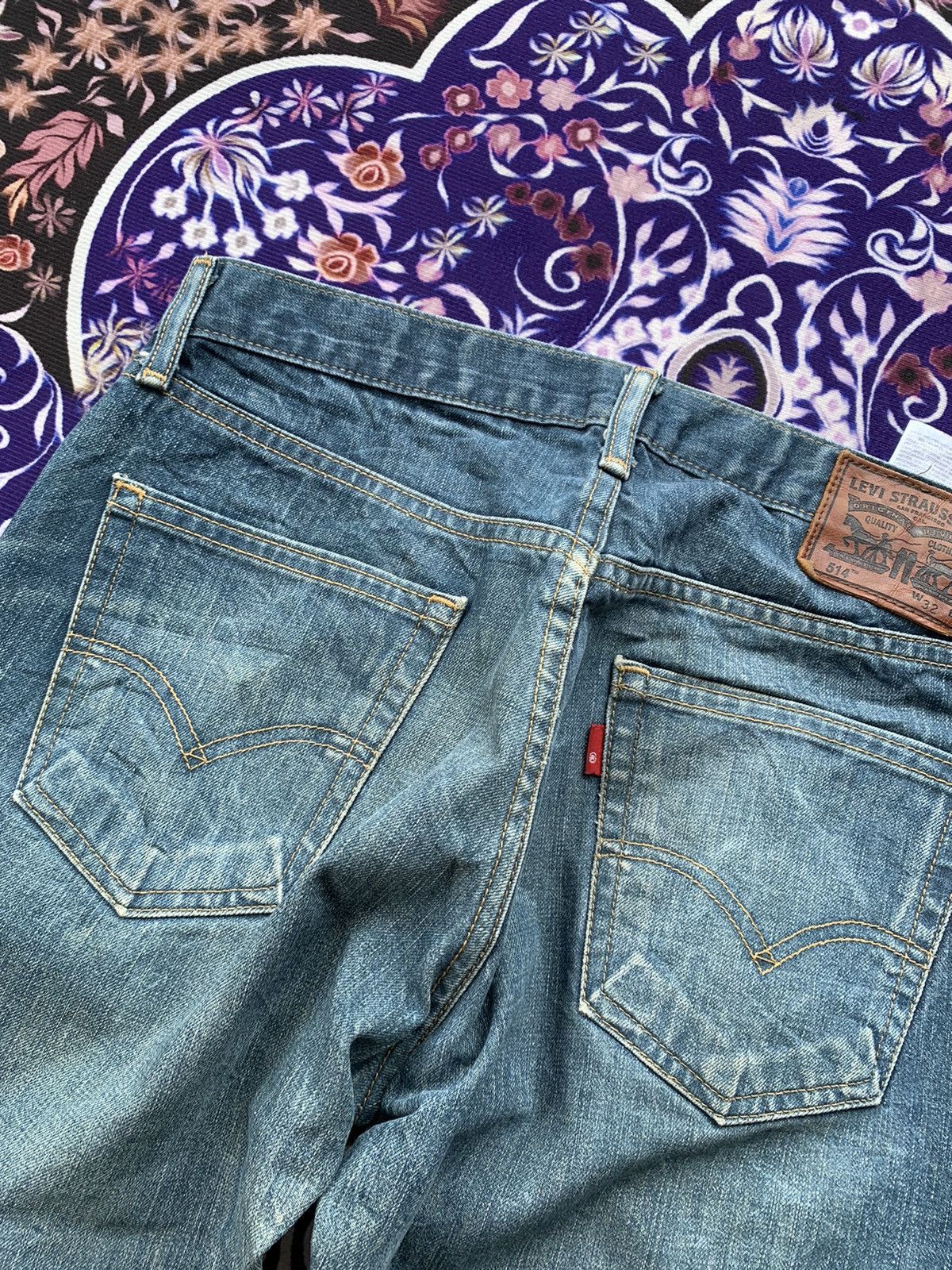 Levi's Vintage Clothing Vintage Levis 514 Singe R Distressed Denim Size US 32 / EU 48 - 7 Thumbnail