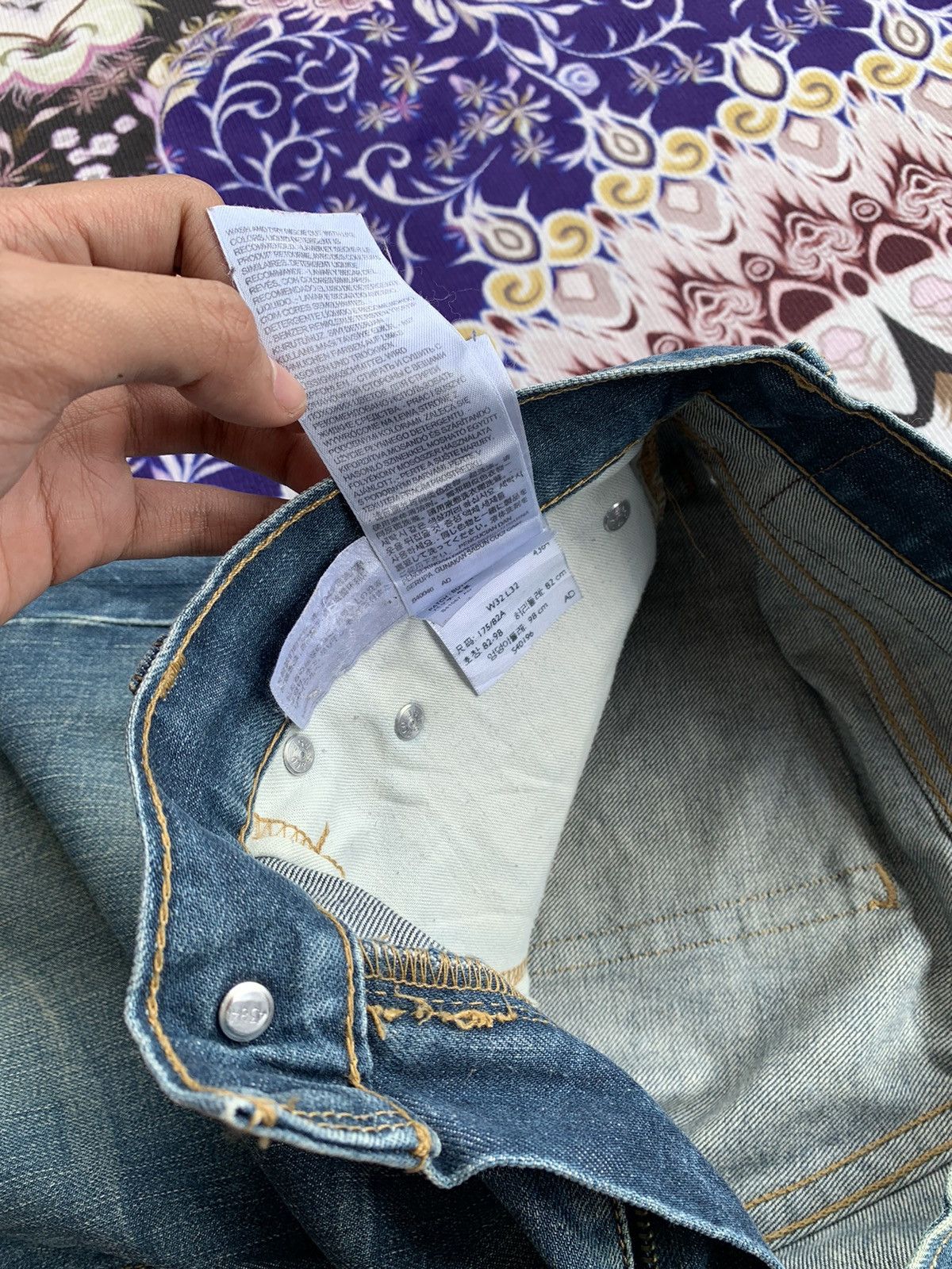 Levi's Vintage Clothing Vintage Levis 514 Singe R Distressed Denim Size US 32 / EU 48 - 14 Thumbnail