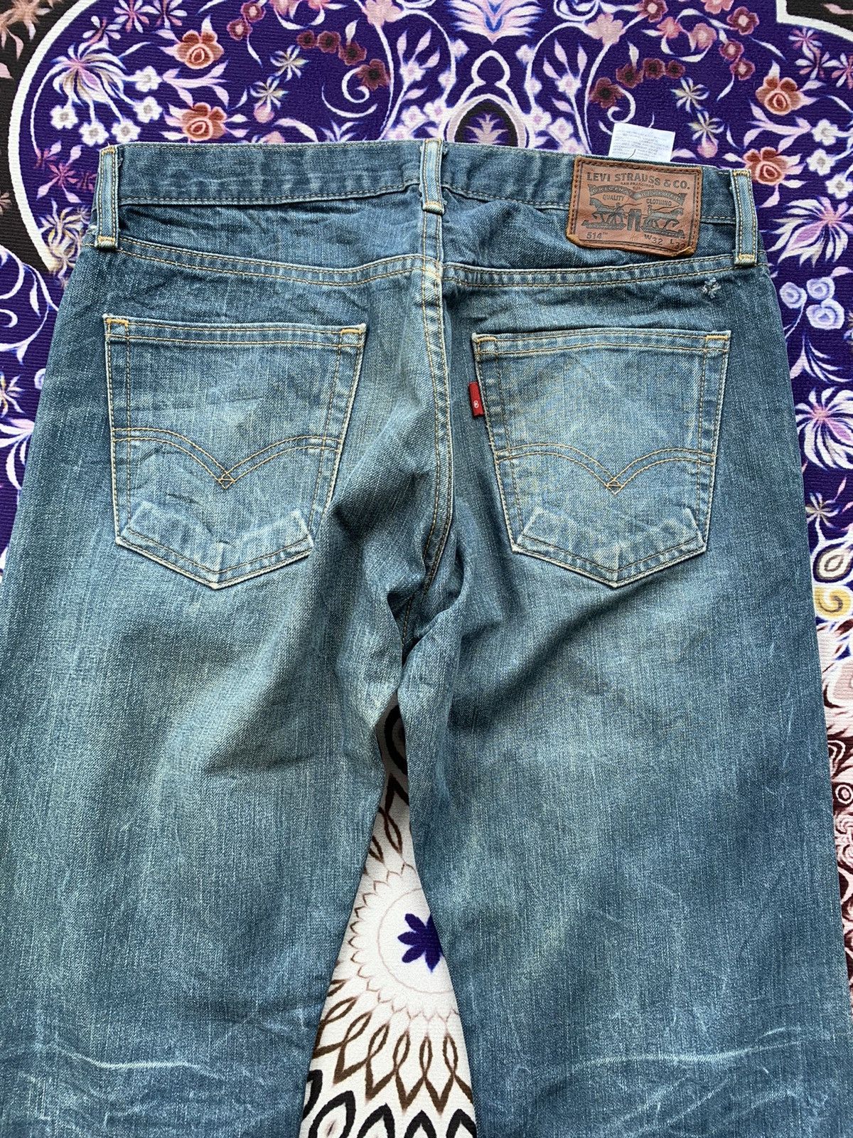 Levi's Vintage Clothing Vintage Levis 514 Singe R Distressed Denim Size US 32 / EU 48 - 6 Thumbnail