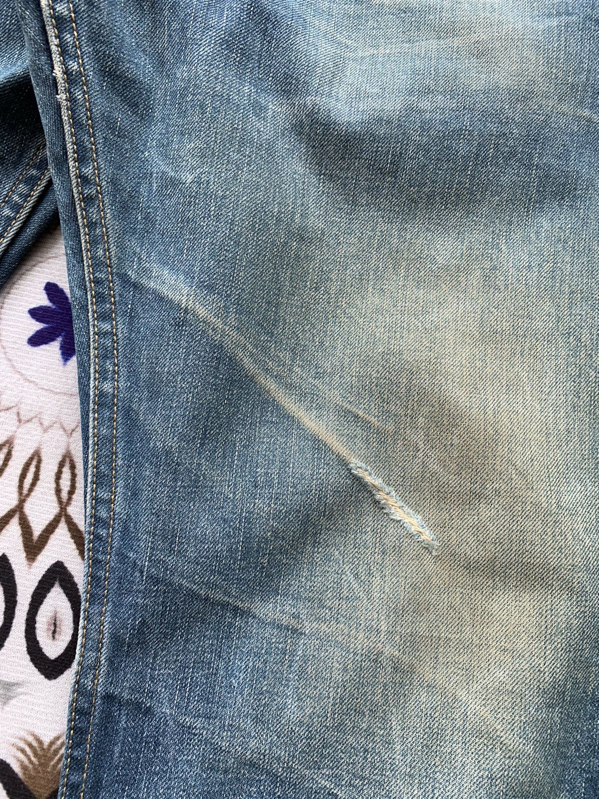 Levi's Vintage Clothing Vintage Levis 514 Singe R Distressed Denim Size US 32 / EU 48 - 10 Thumbnail