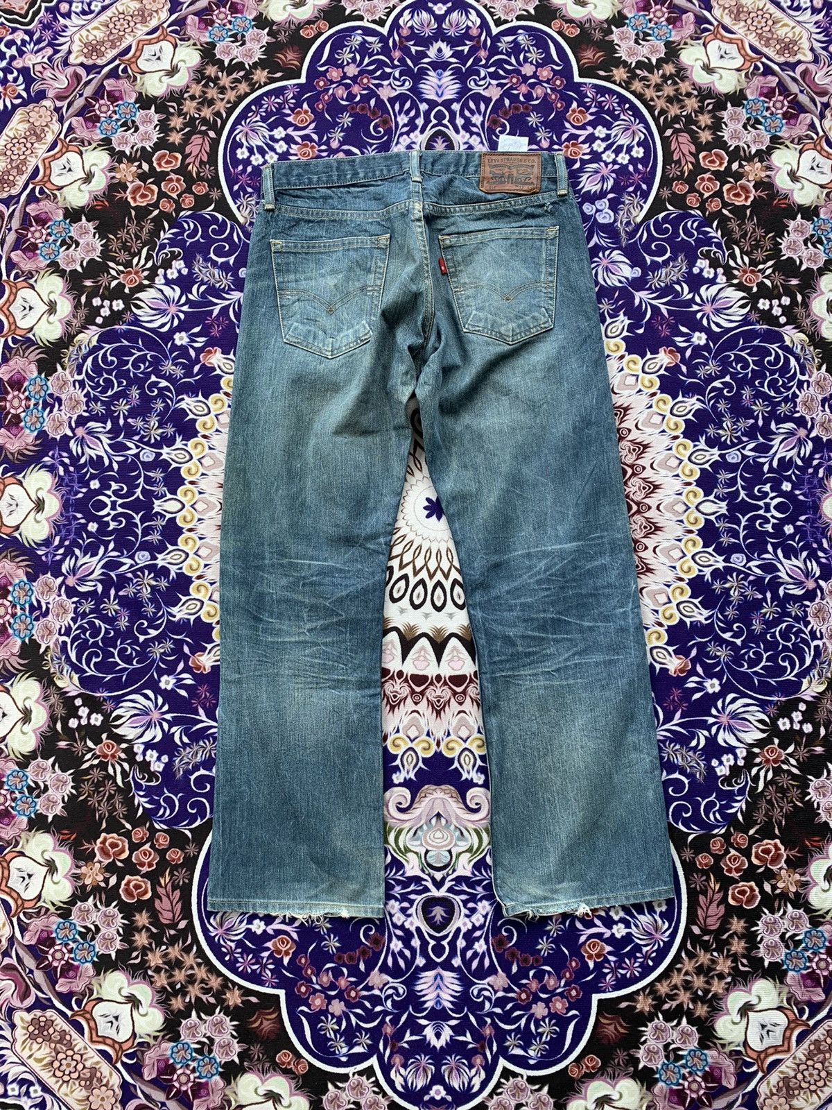 Levi's Vintage Clothing Vintage Levis 514 Singe R Distressed Denim Size US 32 / EU 48 - 1 Thumbnail