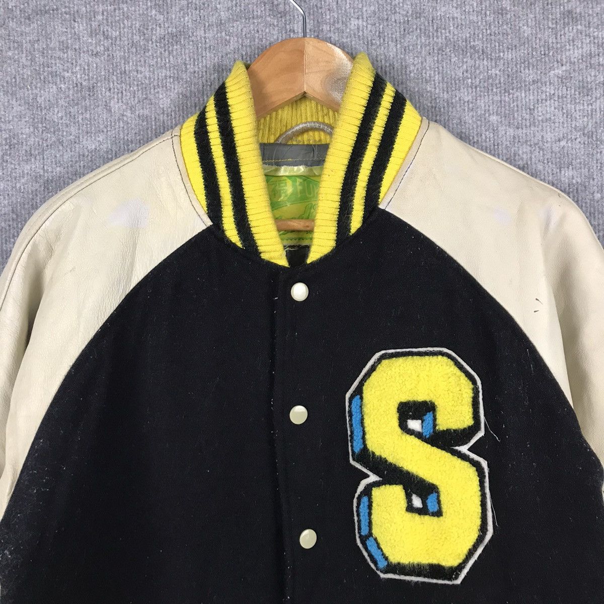 Japanese Brand FUKO STADIUM FAMOUS JAPANESE ENTERTAINMENT VARSITY JACKET Size US M / EU 48-50 / 2 - 6 Thumbnail