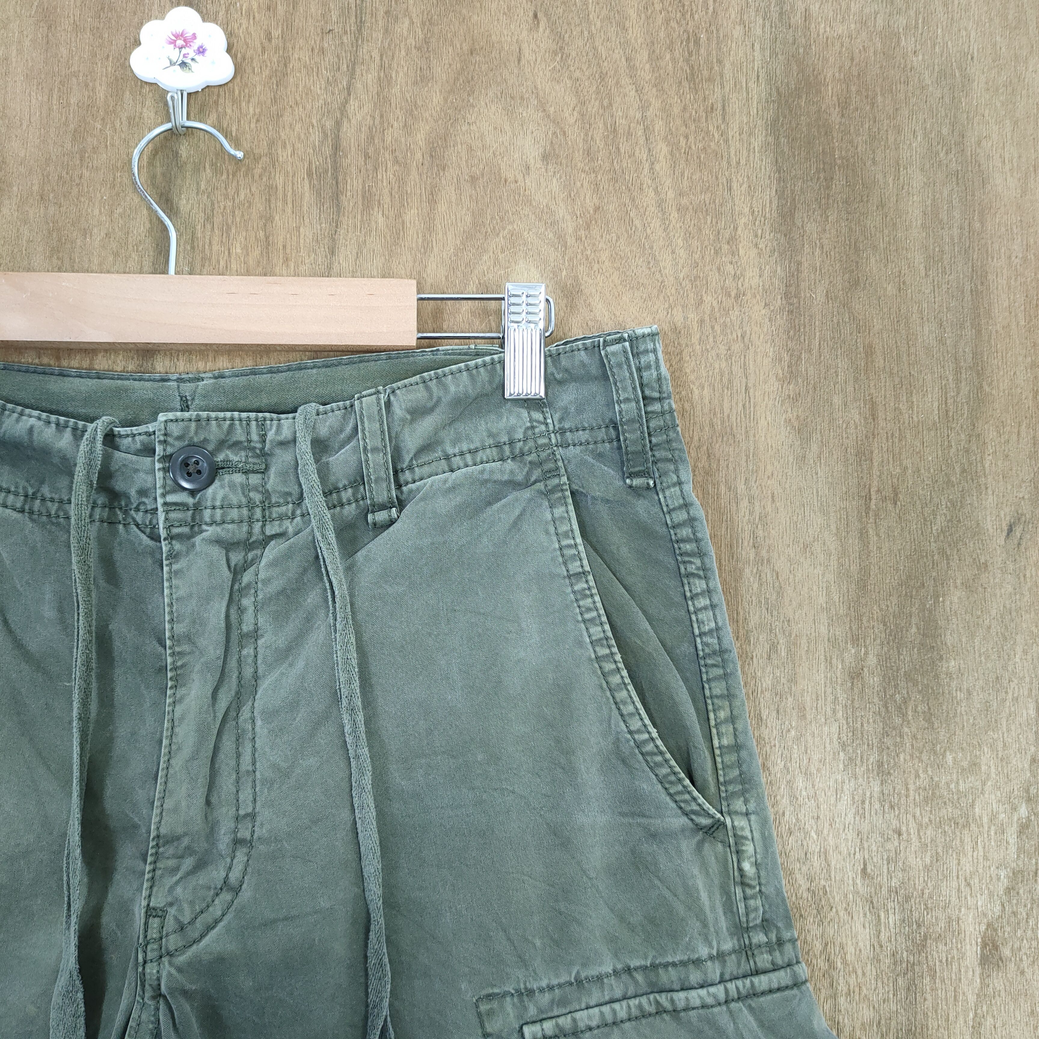 Japanese Brand VINTAGE JAPANESE FADED CARGO PANTS Size US 30 / EU 46 - 6 Thumbnail