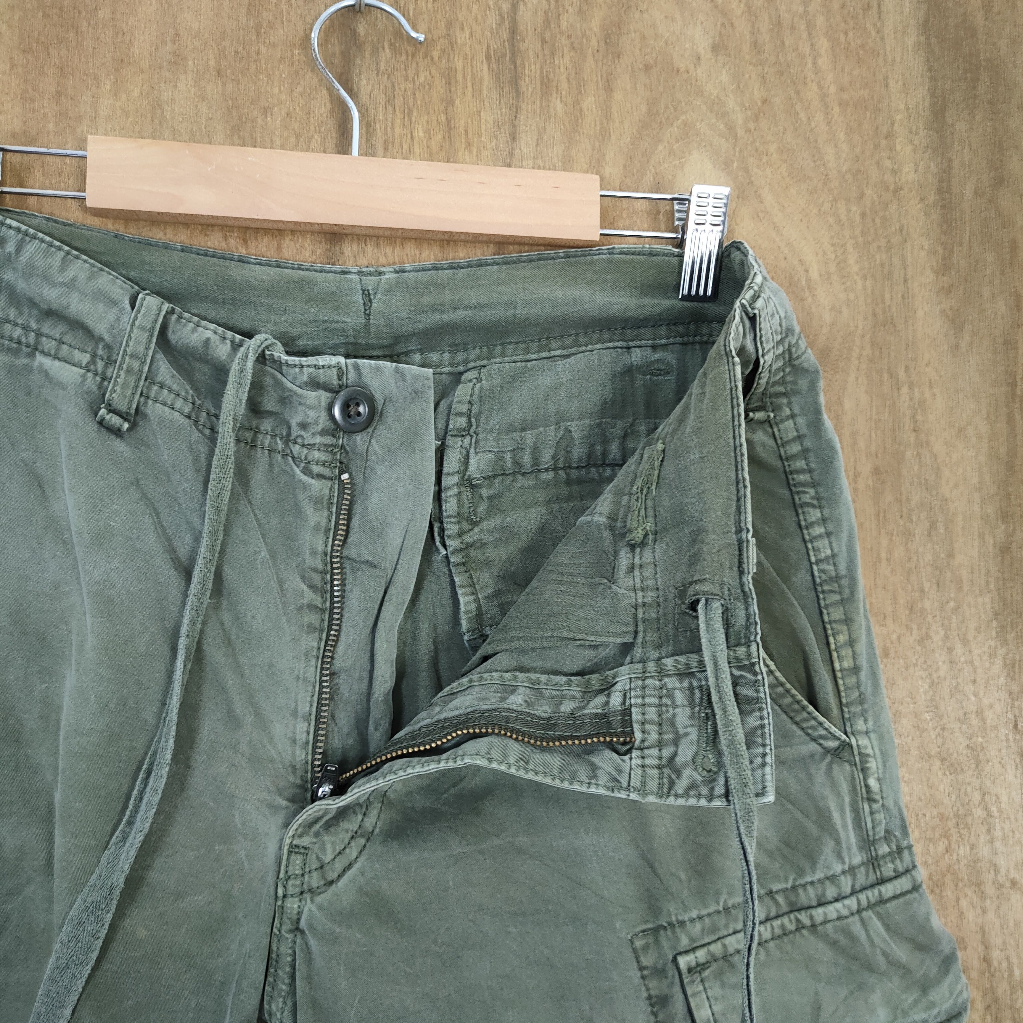 Japanese Brand VINTAGE JAPANESE FADED CARGO PANTS Size US 30 / EU 46 - 12 Thumbnail