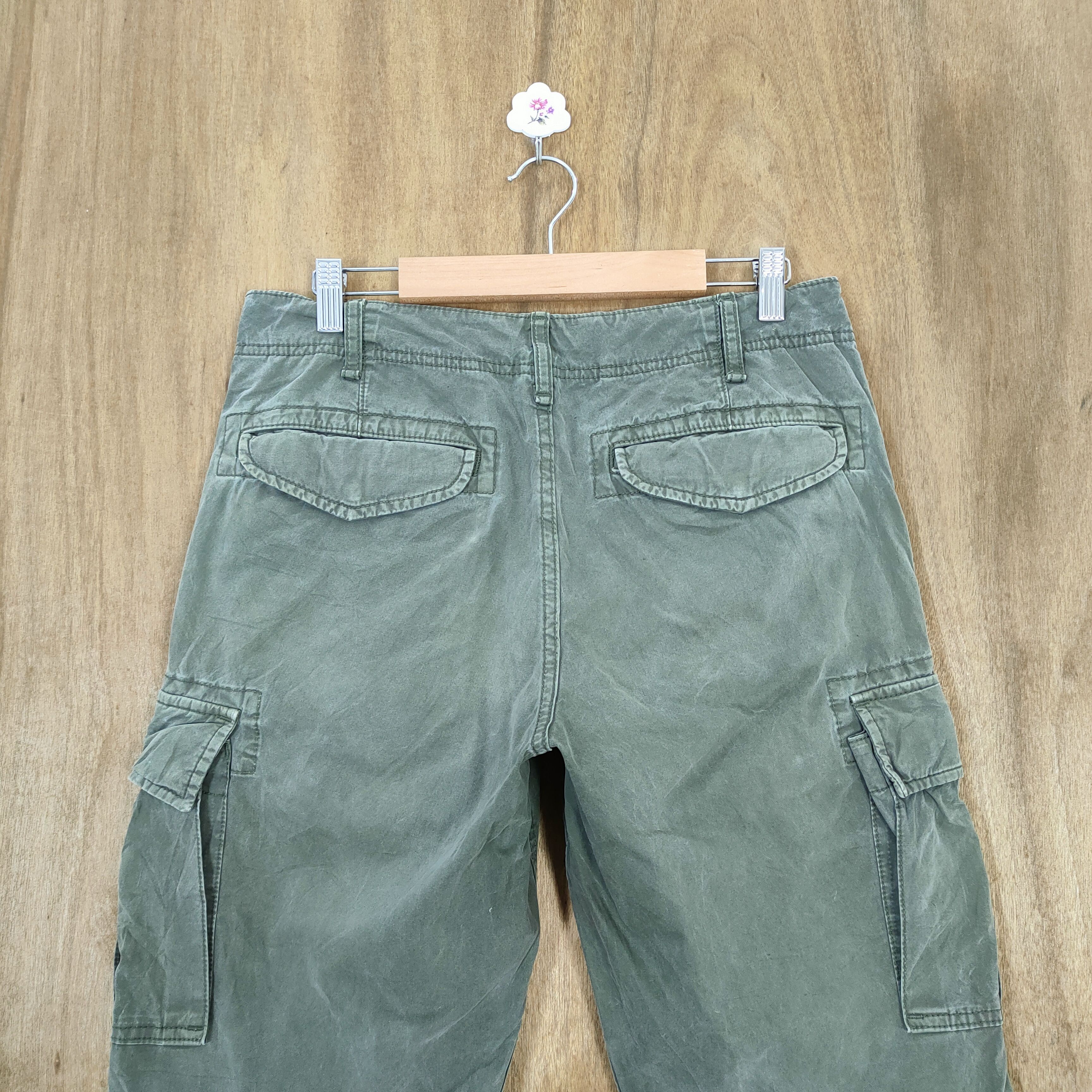 Japanese Brand VINTAGE JAPANESE FADED CARGO PANTS Size US 30 / EU 46 - 8 Thumbnail