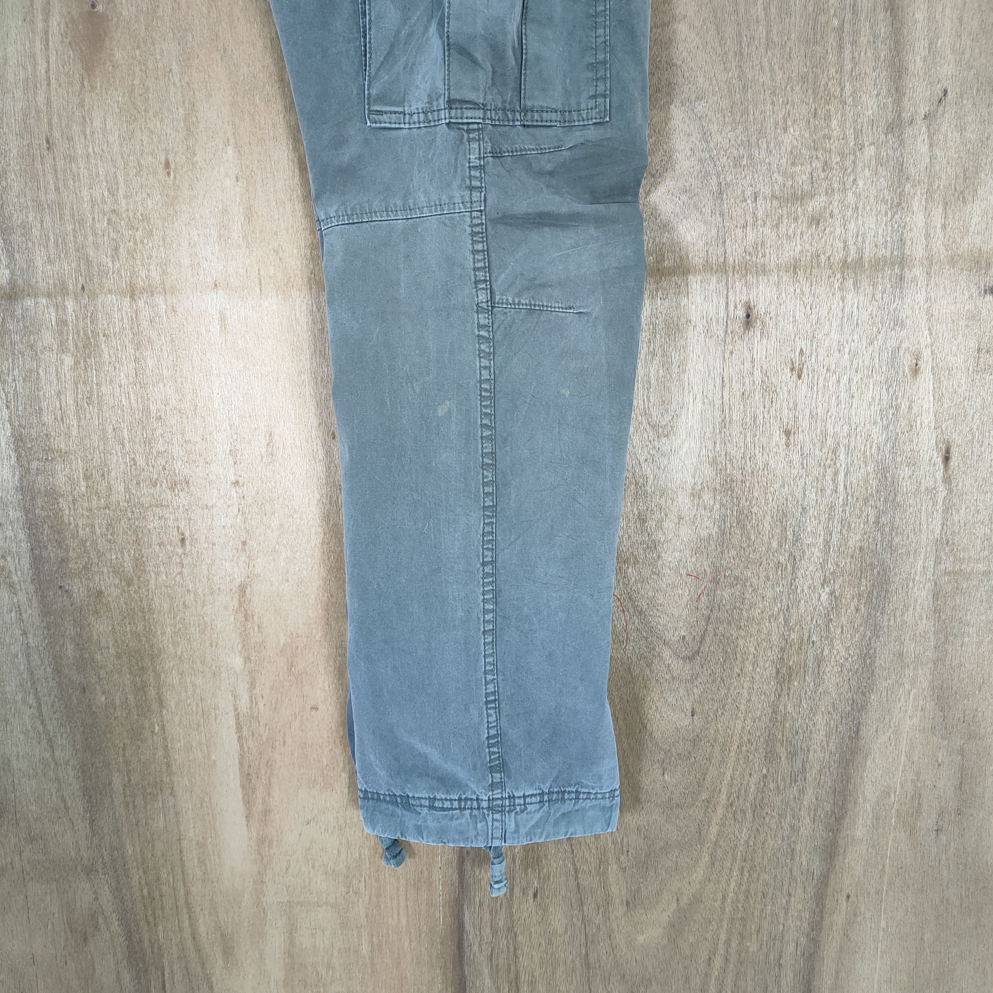Japanese Brand VINTAGE JAPANESE FADED CARGO PANTS Size US 30 / EU 46 - 10 Thumbnail