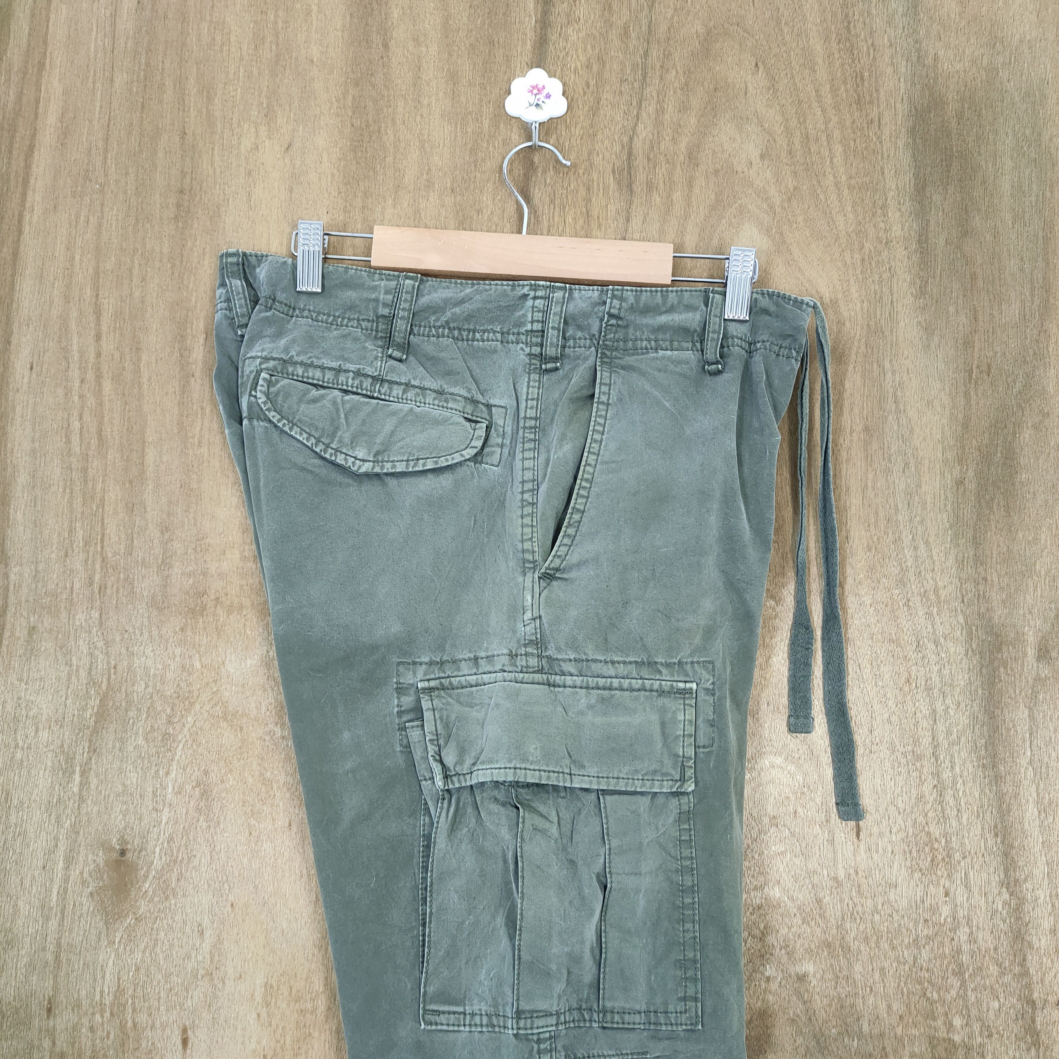 Japanese Brand VINTAGE JAPANESE FADED CARGO PANTS Size US 30 / EU 46 - 13 Thumbnail