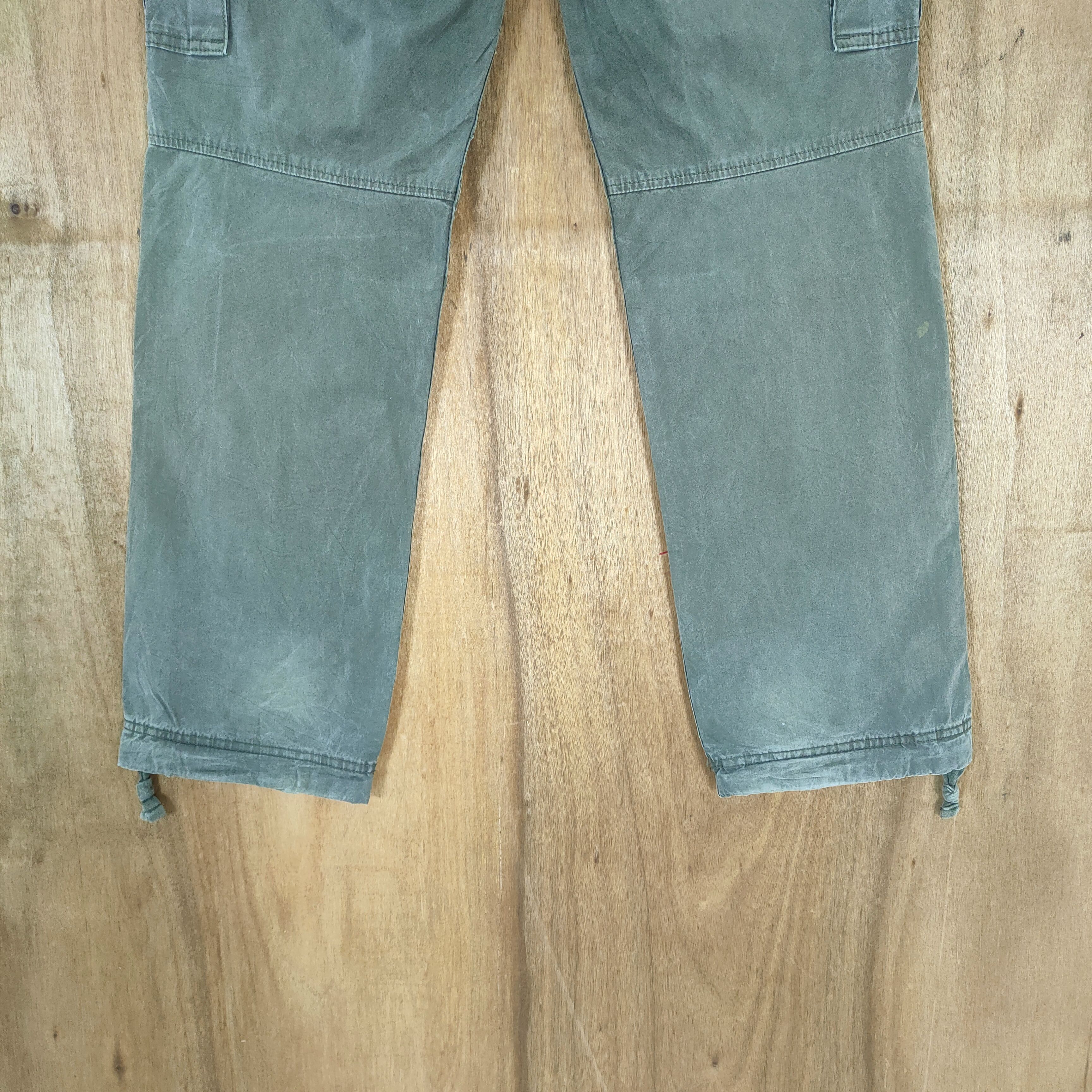 Japanese Brand VINTAGE JAPANESE FADED CARGO PANTS Size US 30 / EU 46 - 9 Thumbnail