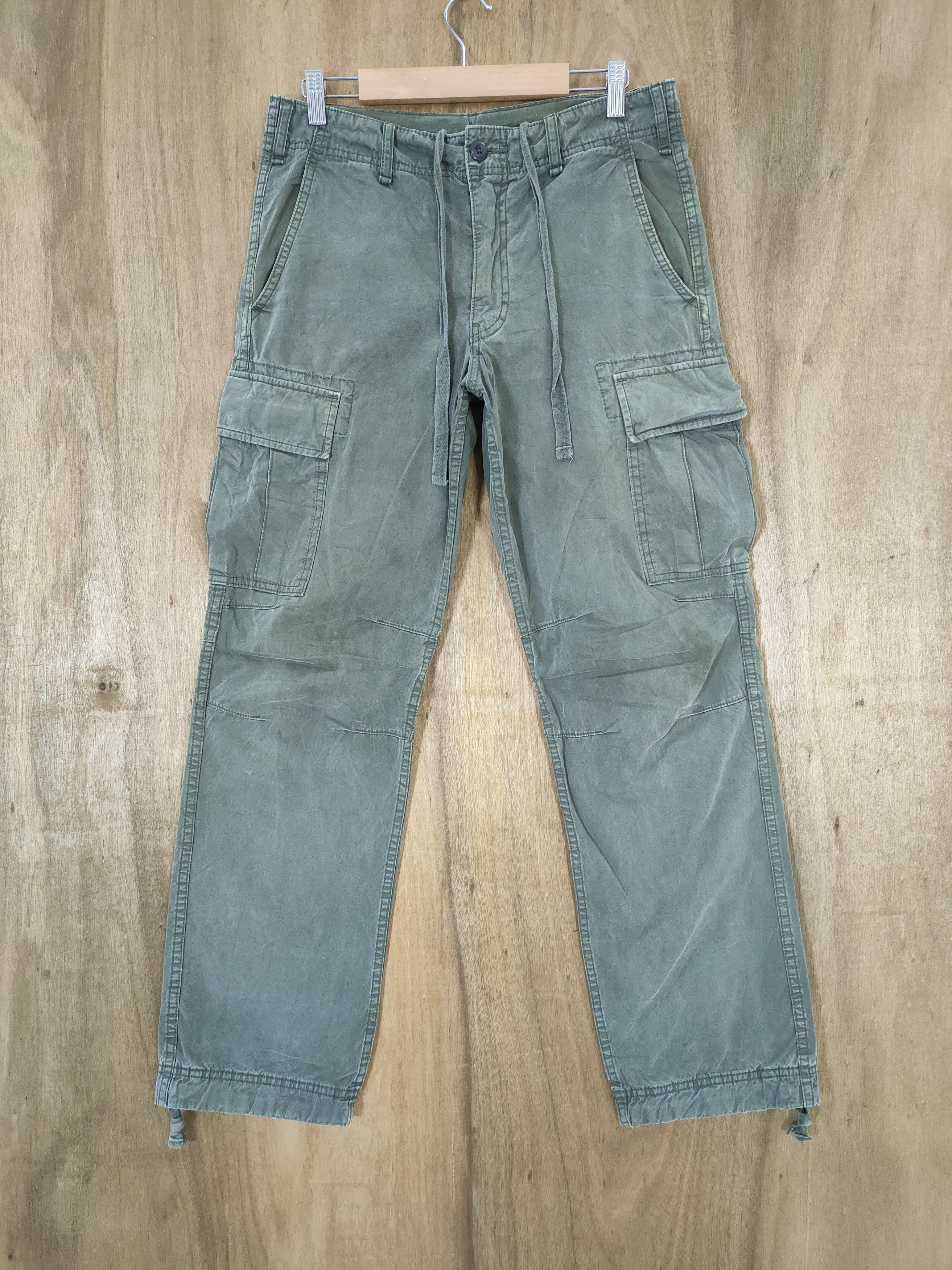Japanese Brand VINTAGE JAPANESE FADED CARGO PANTS Size US 30 / EU 46 - 1 Thumbnail