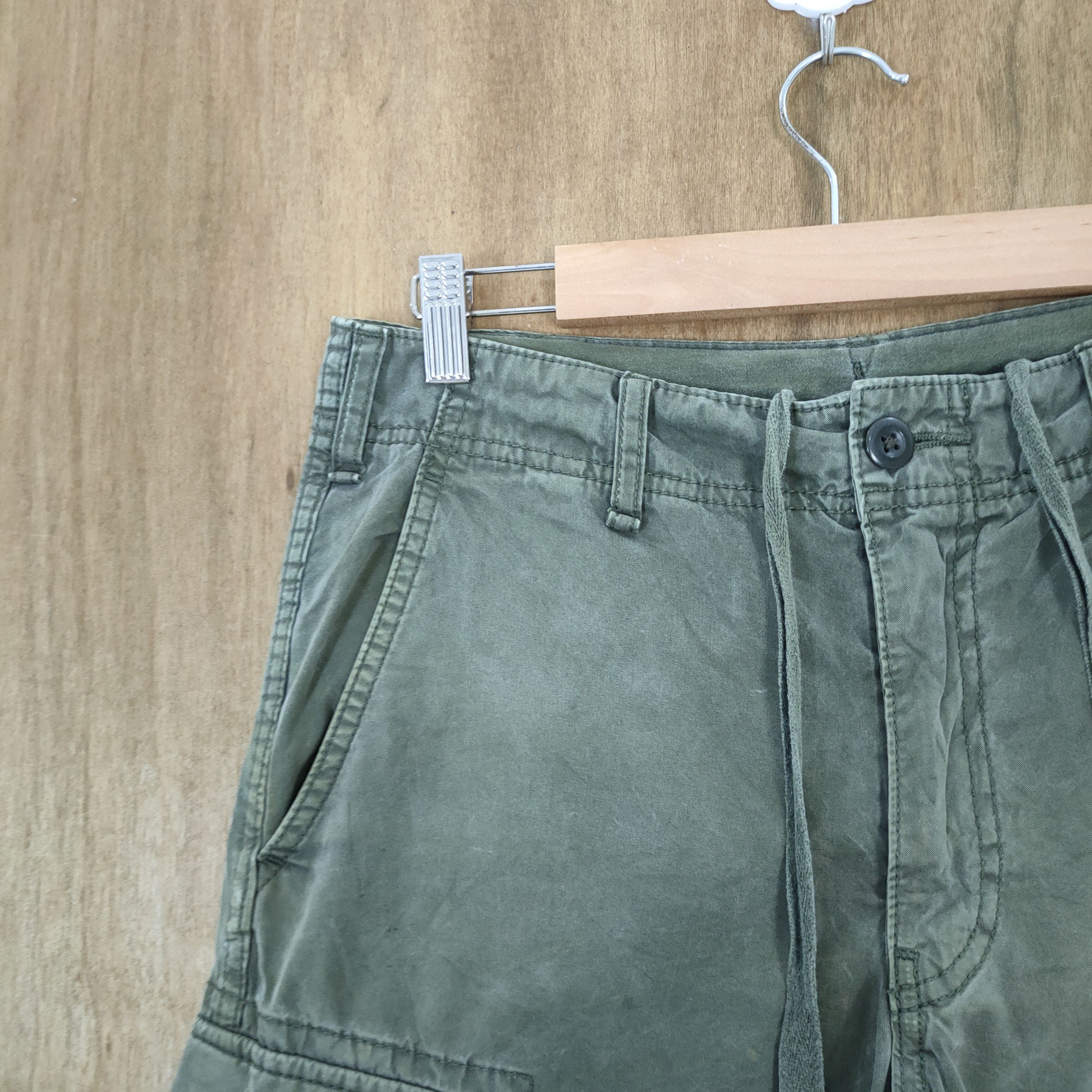 Japanese Brand VINTAGE JAPANESE FADED CARGO PANTS Size US 30 / EU 46 - 5 Thumbnail