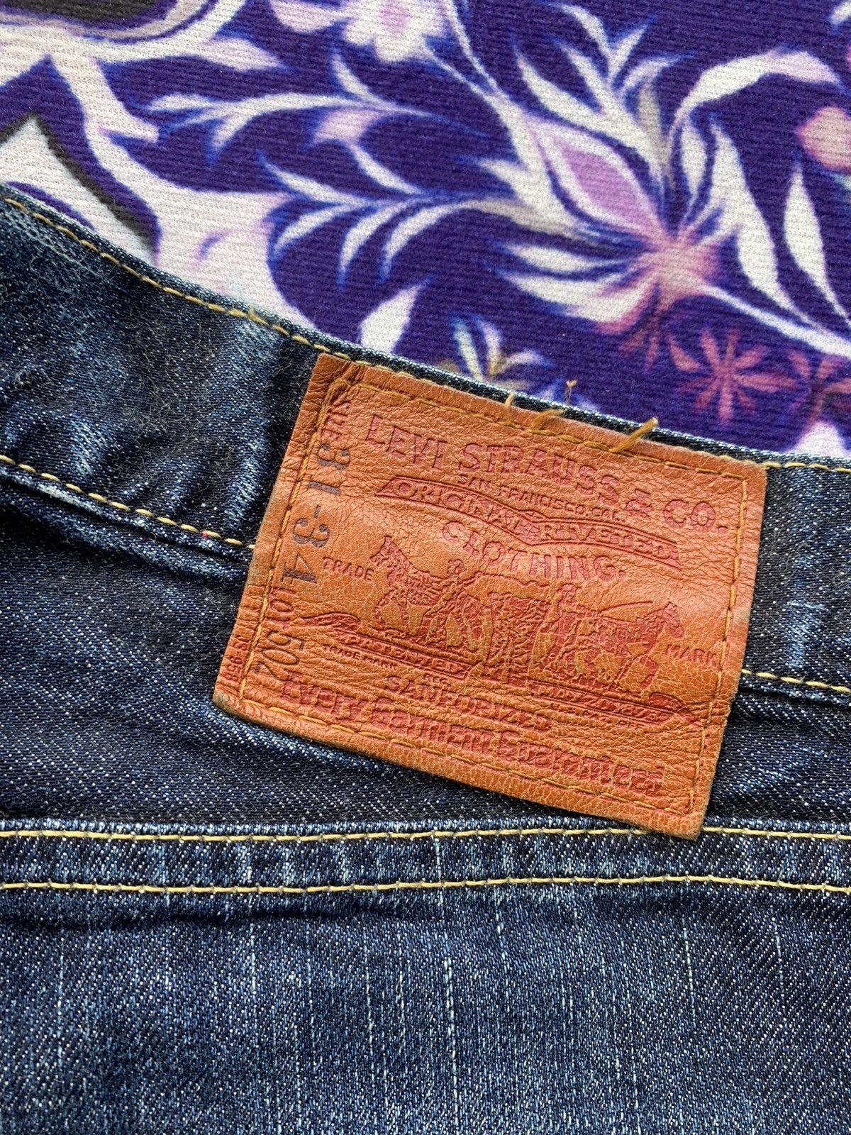 Levi's Vintage Clothing Vintage Levis 502 Size US 32 / EU 48 - 12 Thumbnail