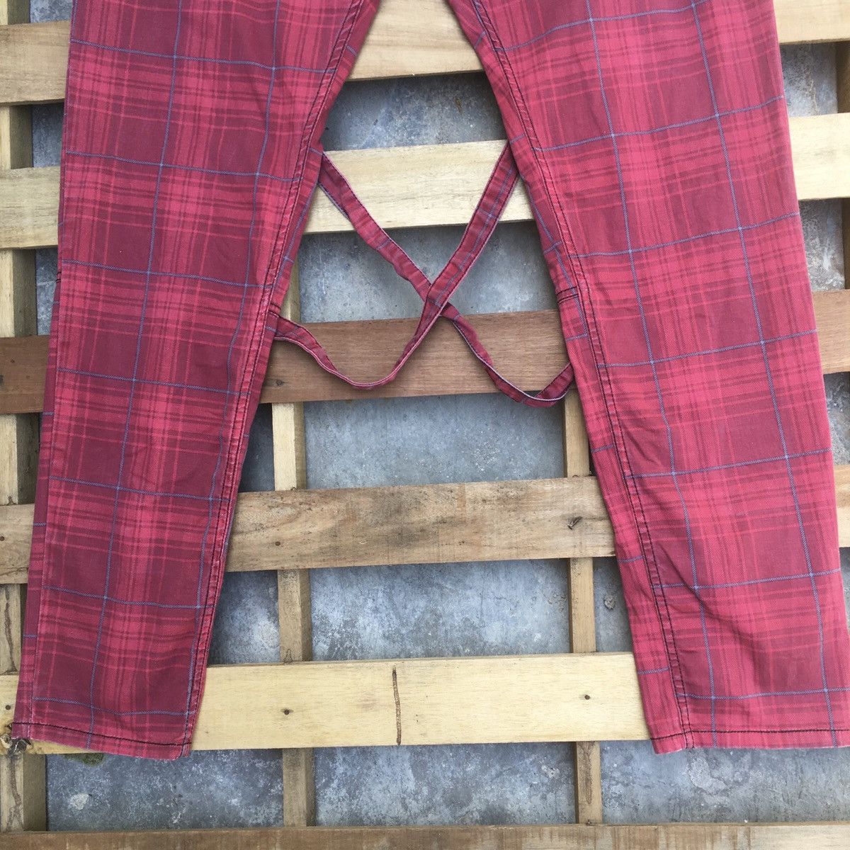 Lip Service LIP SERVICE PLAID PUNK BONDAGE PANTS Size US 41 - 5 Thumbnail