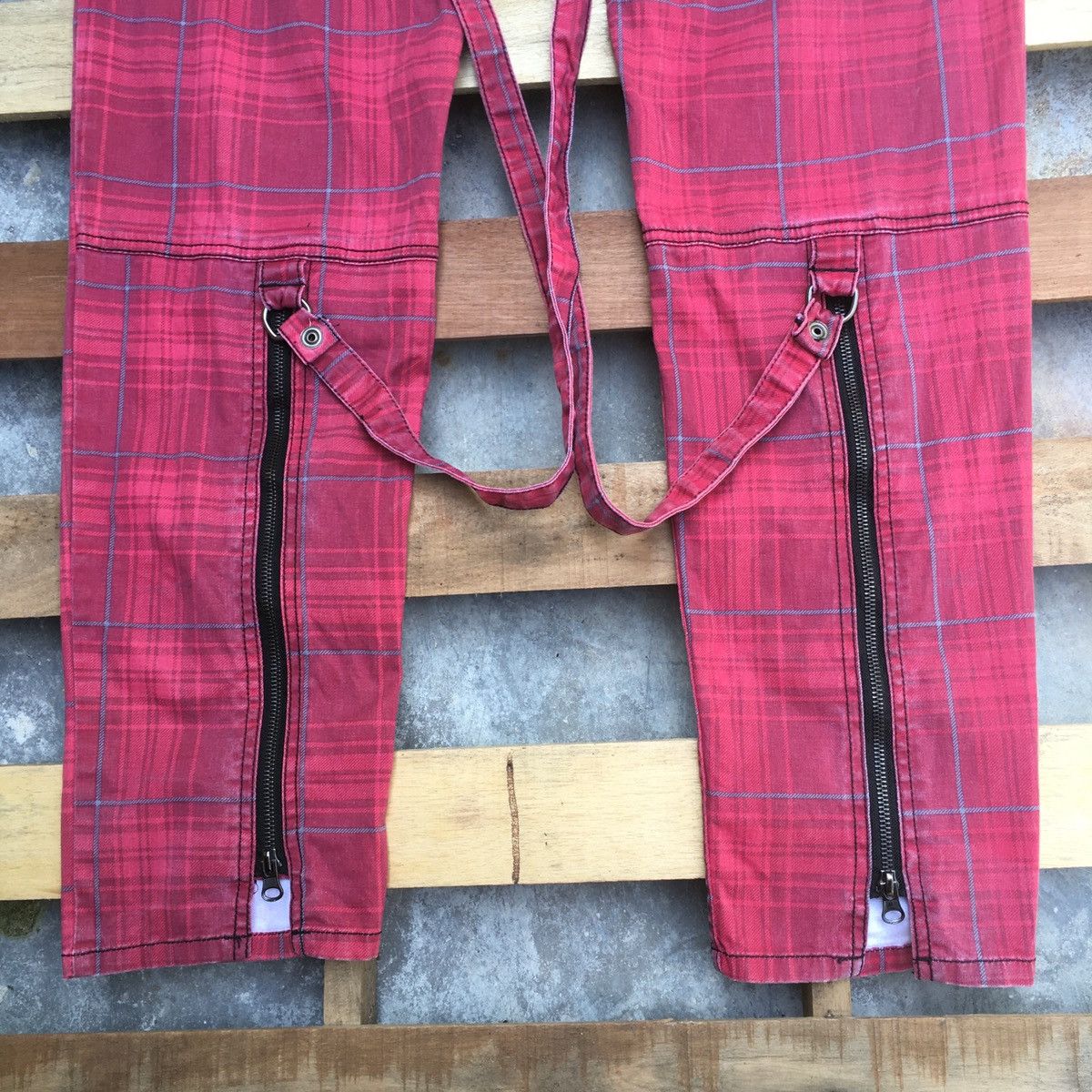 Lip Service LIP SERVICE PLAID PUNK BONDAGE PANTS Size US 41 - 21 Thumbnail