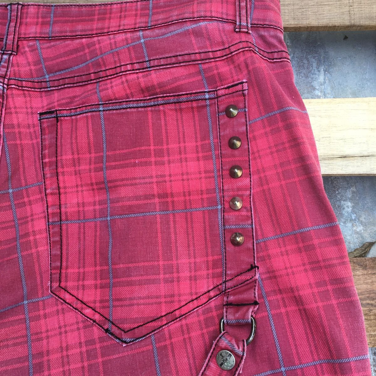 Lip Service LIP SERVICE PLAID PUNK BONDAGE PANTS Size US 41 - 17 Thumbnail
