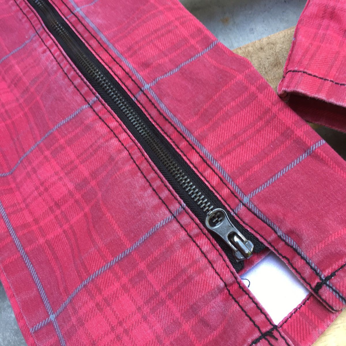 Lip Service LIP SERVICE PLAID PUNK BONDAGE PANTS Size US 41 - 23 Thumbnail