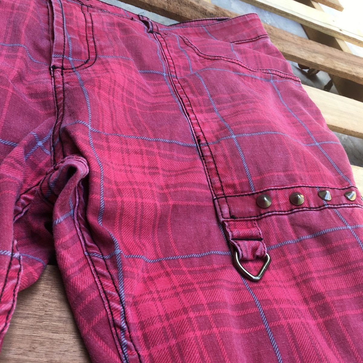 Lip Service LIP SERVICE PLAID PUNK BONDAGE PANTS Size US 41 - 13 Thumbnail