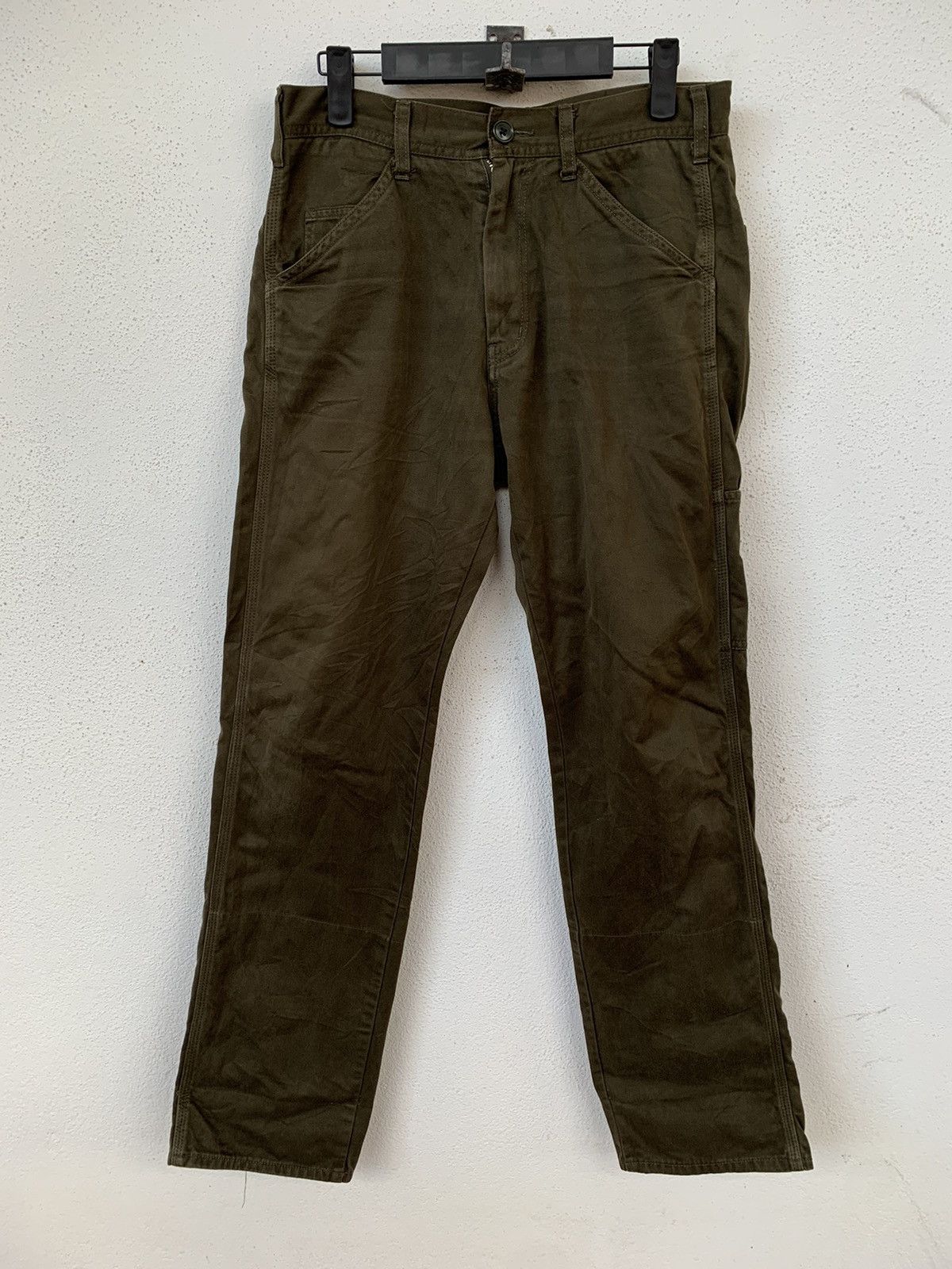 If Six Was Nine × Japanese Brand × SHIPS Ships Japan Trouser Green Army Size US 30 / EU 46 - 2 Thumbnail