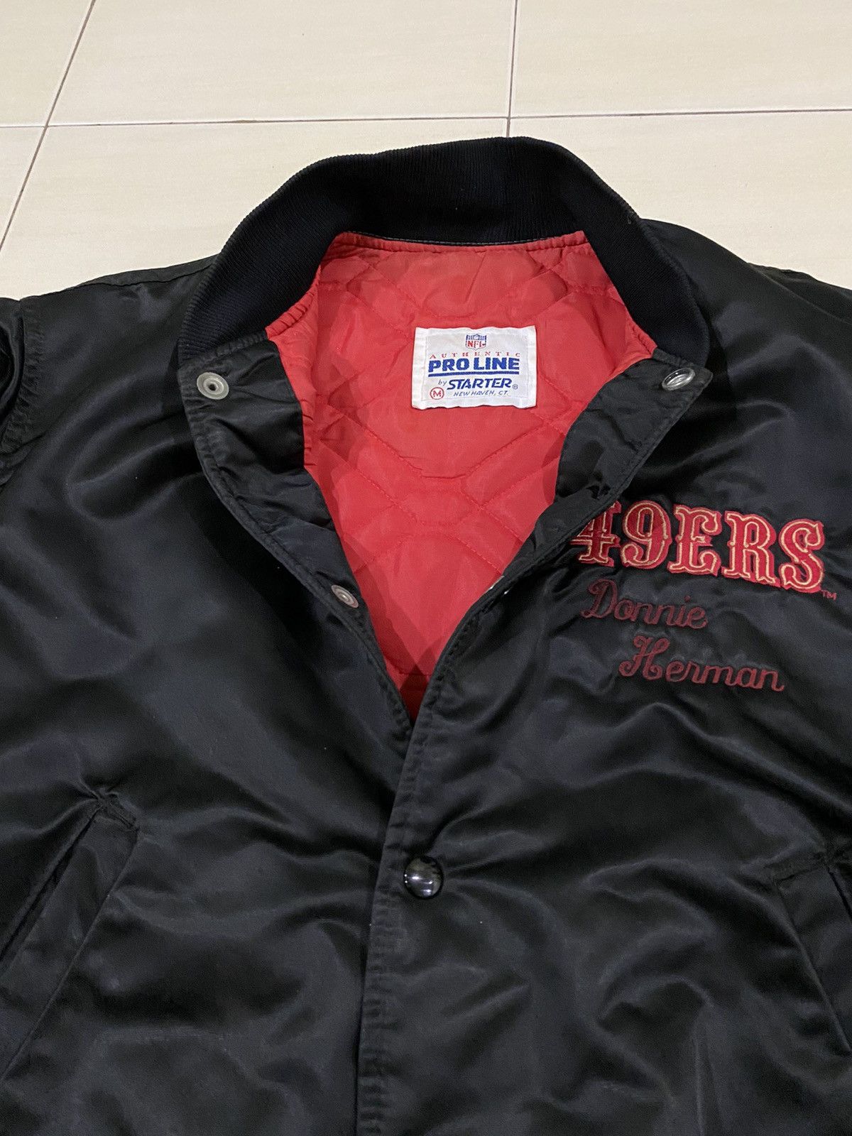 NFL Vintage 49ers San Francisco starter bomber varsity jacket Size US M / EU 48-50 / 2 - 7 Thumbnail