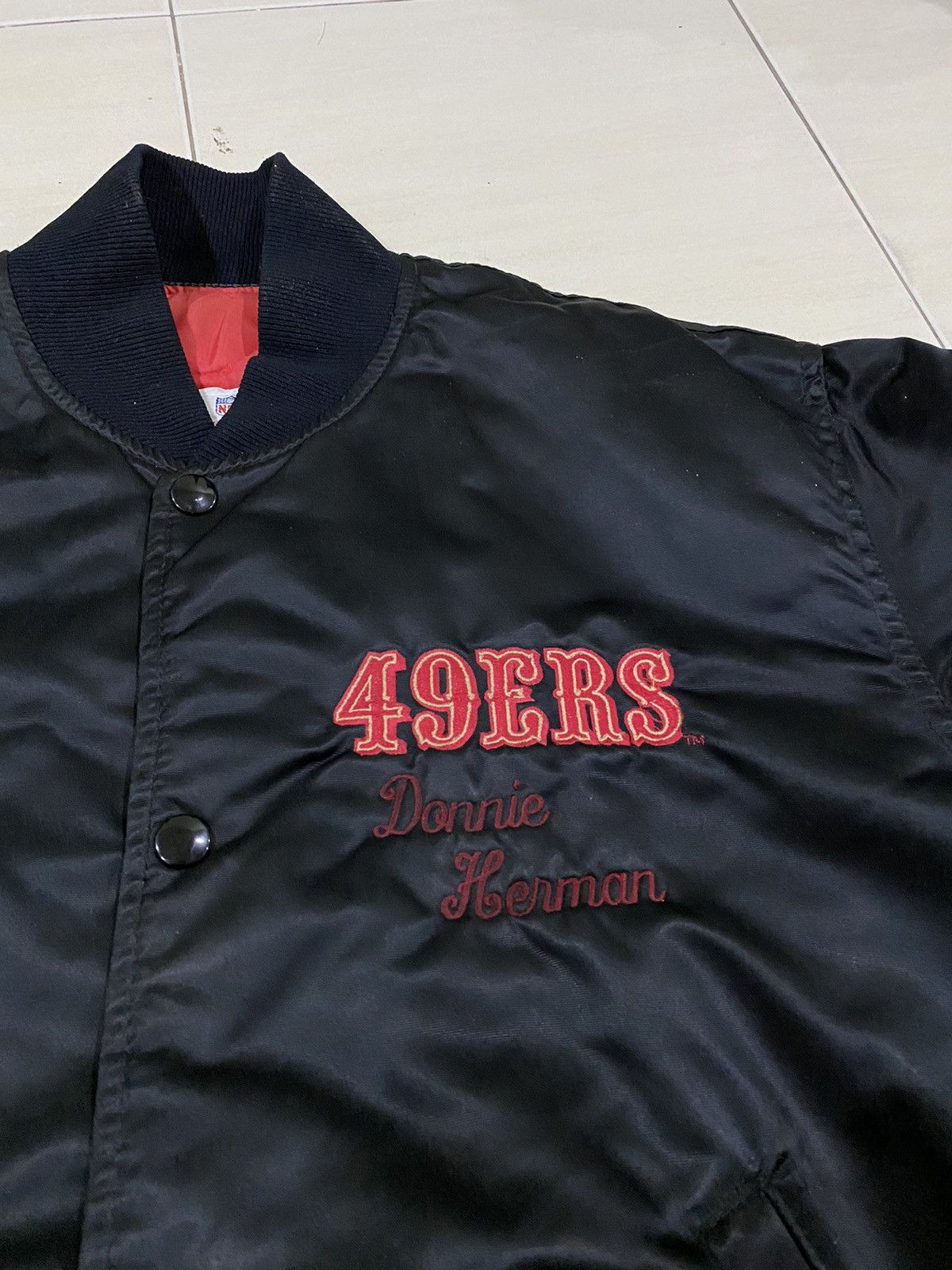 NFL Vintage 49ers San Francisco starter bomber varsity jacket Size US M / EU 48-50 / 2 - 10 Thumbnail