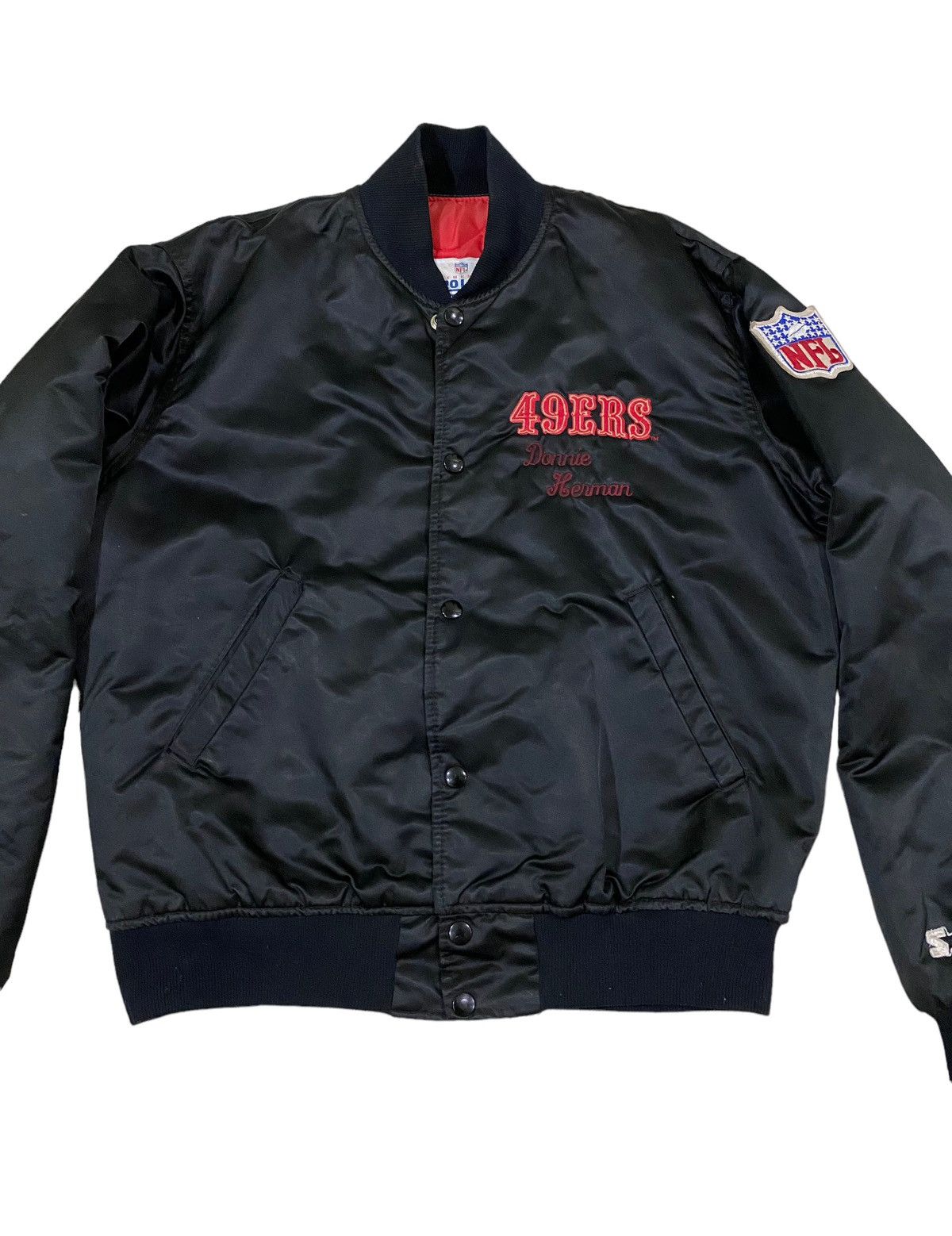 NFL Vintage 49ers San Francisco starter bomber varsity jacket Size US M / EU 48-50 / 2 - 3 Thumbnail