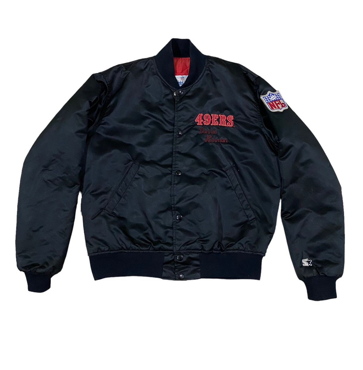 Vintage 49ers San Francisco starter bomber varsity jacket