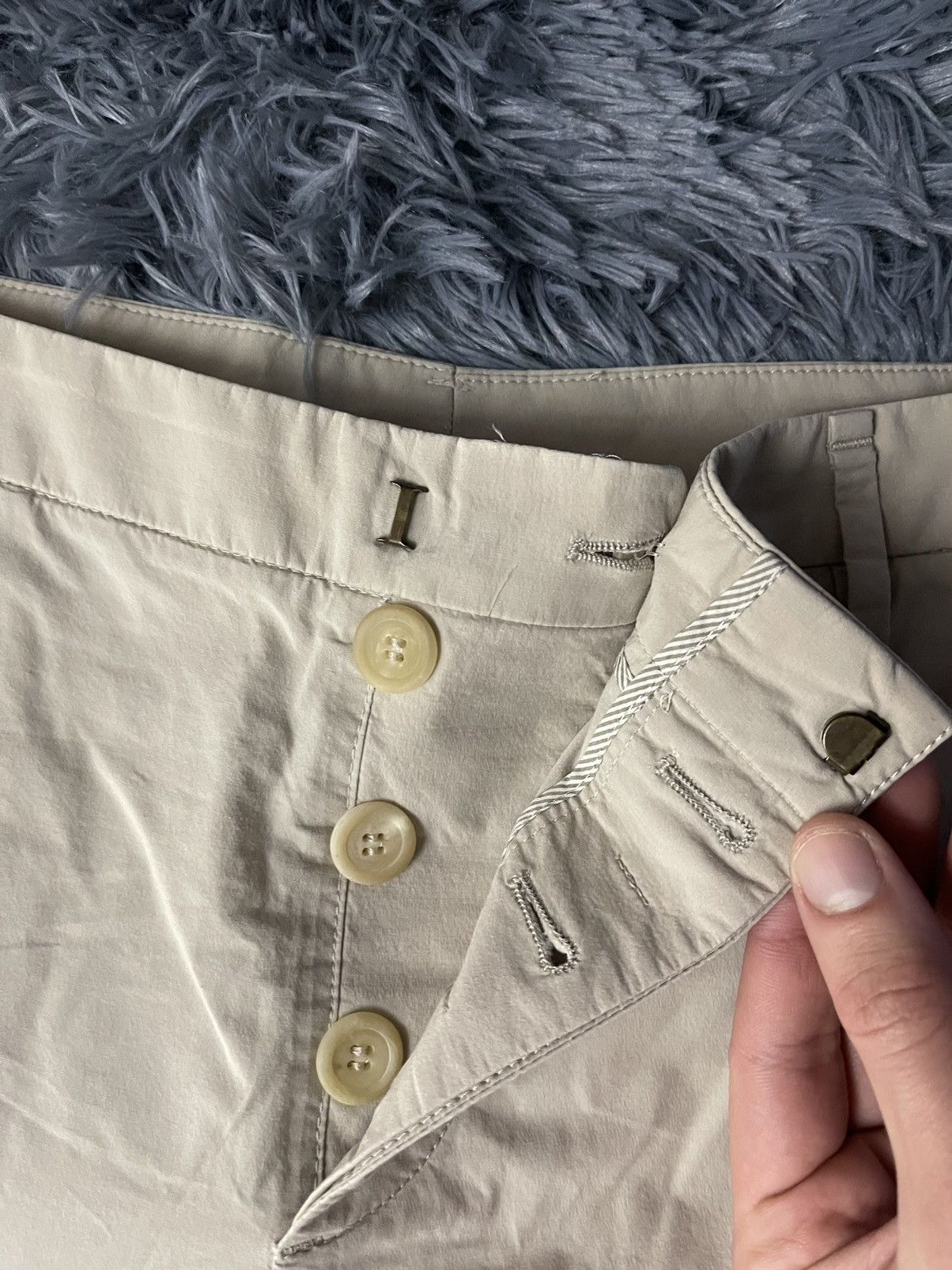Brunello Cucinelli × Designer Brunello Cucinelli beige pants Size 30" / US 8 / IT 44 - 8 Thumbnail