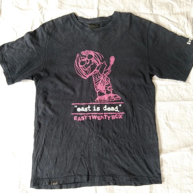 Band Tees 🔥 EAST TWENTY BOX KURT KOBAIN PARODY Size US L / EU 52-54 / 3 - 1 Thumbnail