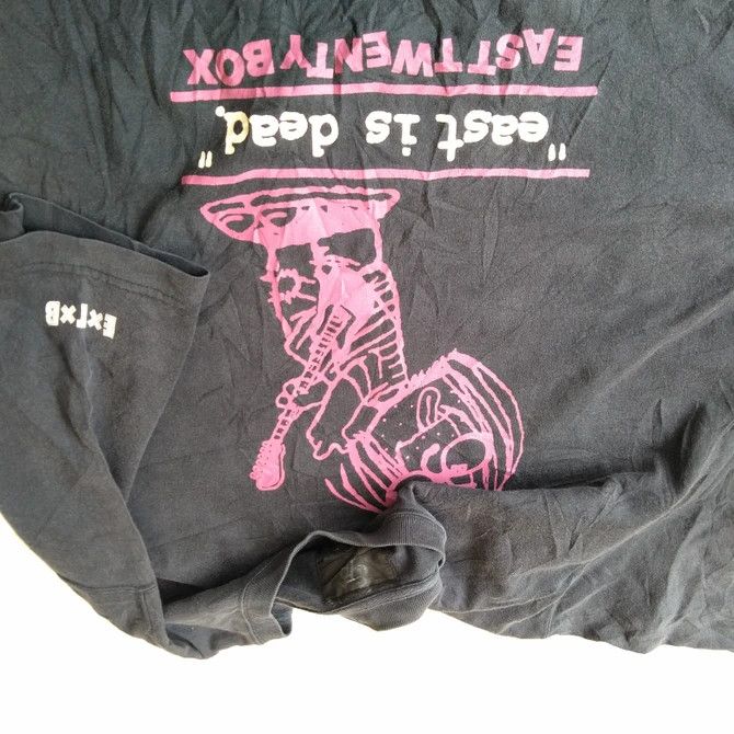Band Tees 🔥 EAST TWENTY BOX KURT KOBAIN PARODY Size US L / EU 52-54 / 3 - 2 Thumbnail