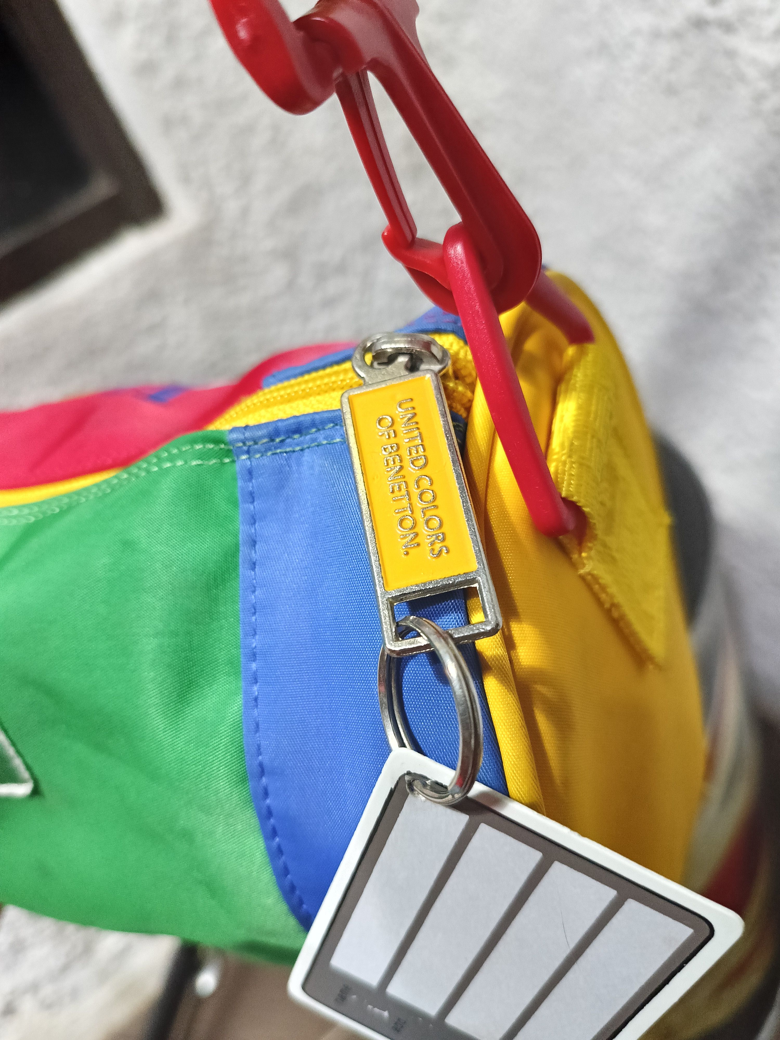 United Colors Of Benetton Vintage United colours benneton dufle bag multi colour Grailed