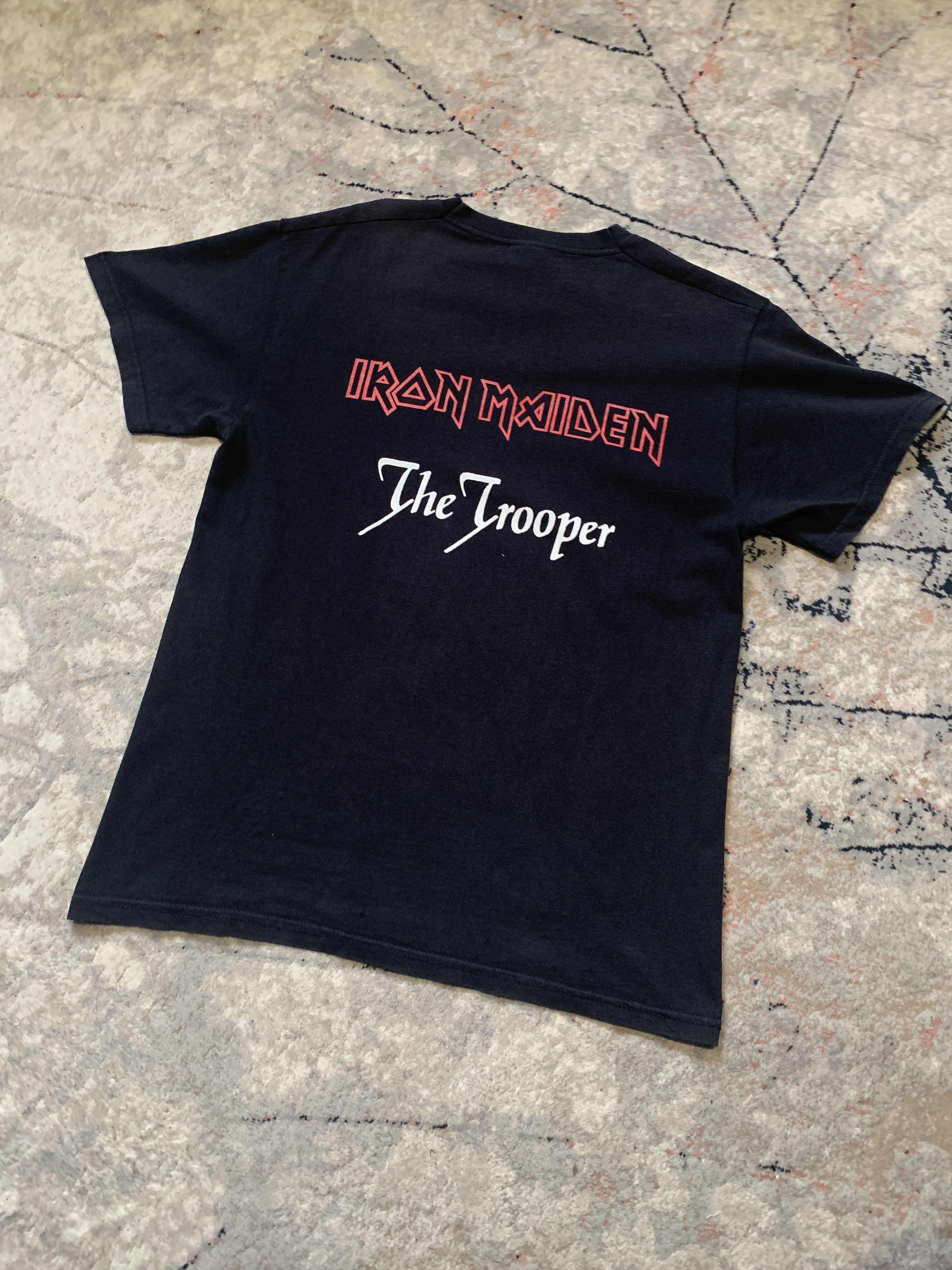 Vintage Iron Maiden The Trooper Vintage T-Shirt Size US M / EU 48-50 / 2 - 5 Thumbnail