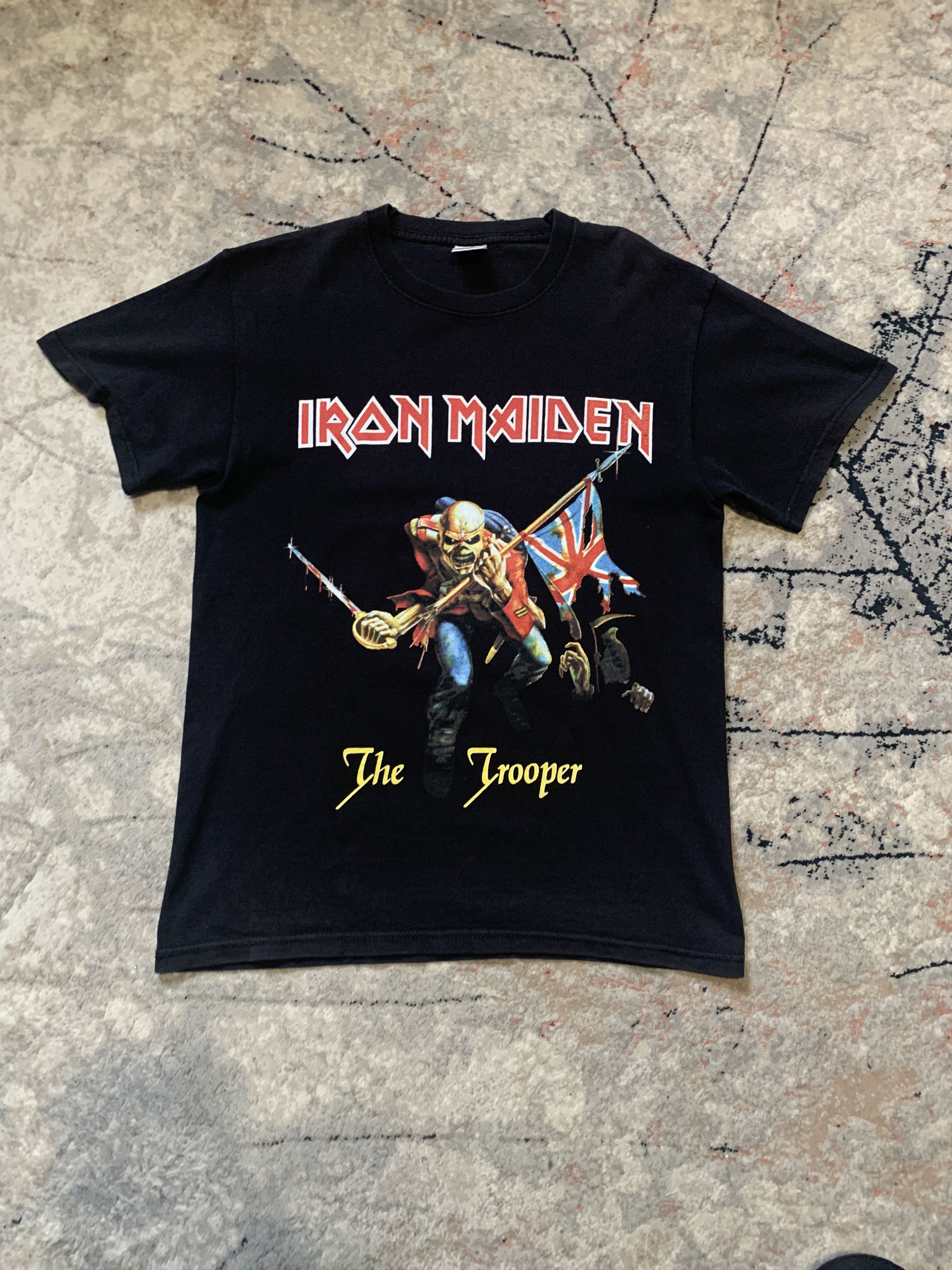 Vintage Iron Maiden The Trooper Vintage T-Shirt Size US M / EU 48-50 / 2 - 1 Thumbnail