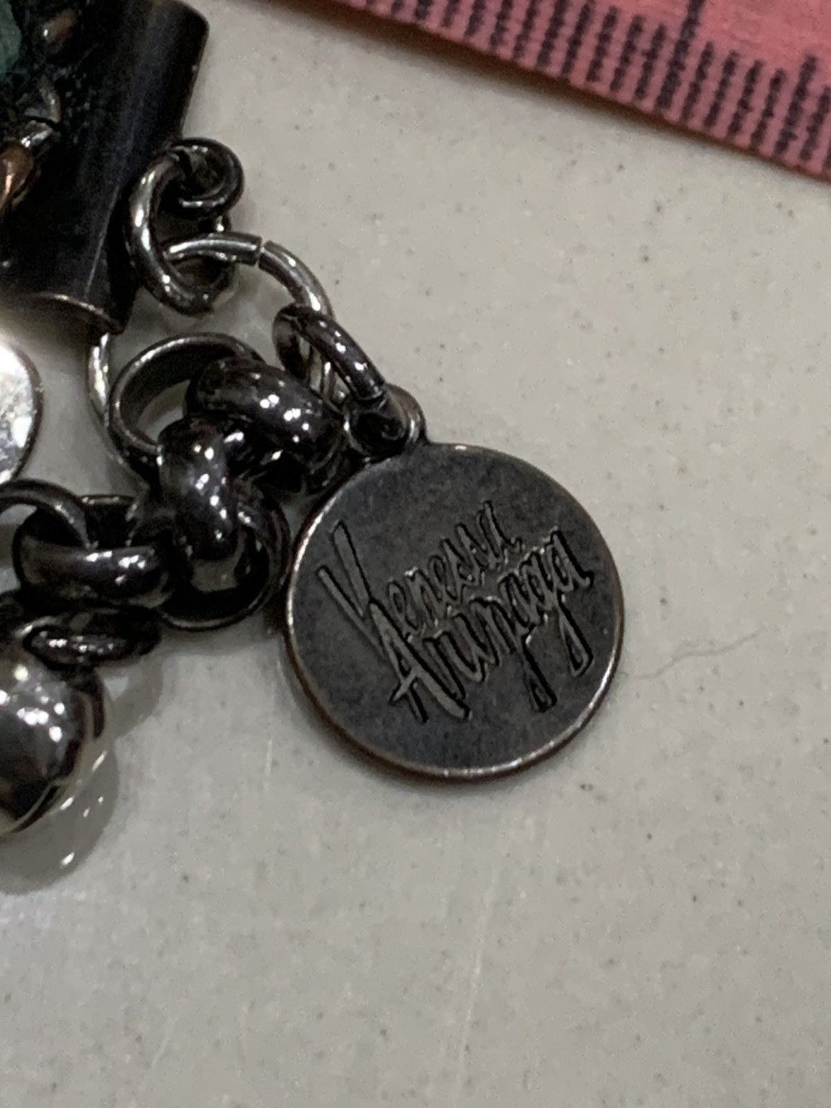 VTG VENESSA ARIZAGA METAL CHAIN GYPSY BRACELET