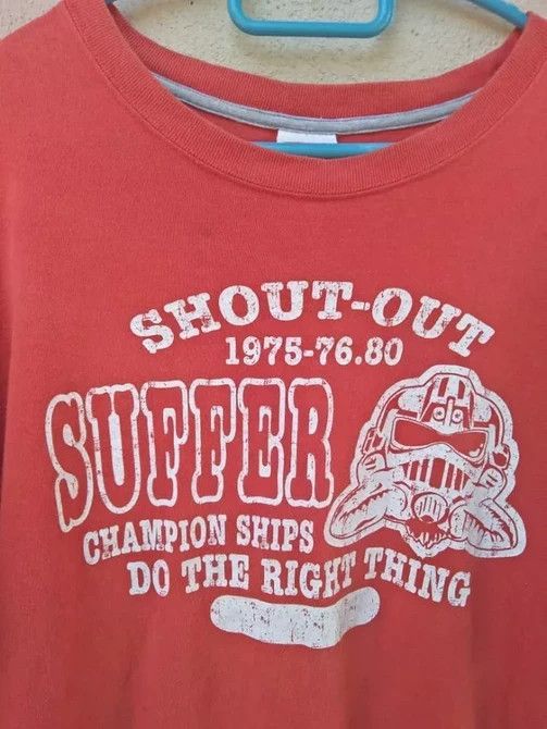 Champion 🔥 SUFFER ROBOT CHAMPION PARODY TEE Size US L / EU 52-54 / 3 - 2 Thumbnail