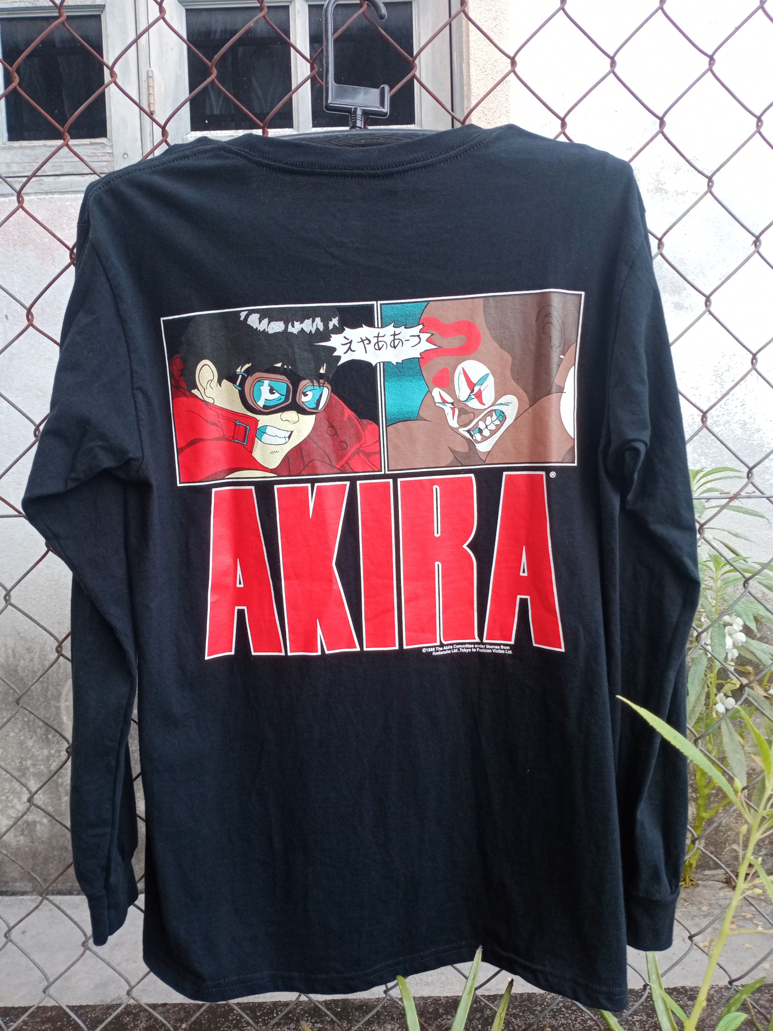 Akira joker hand print long sleeve