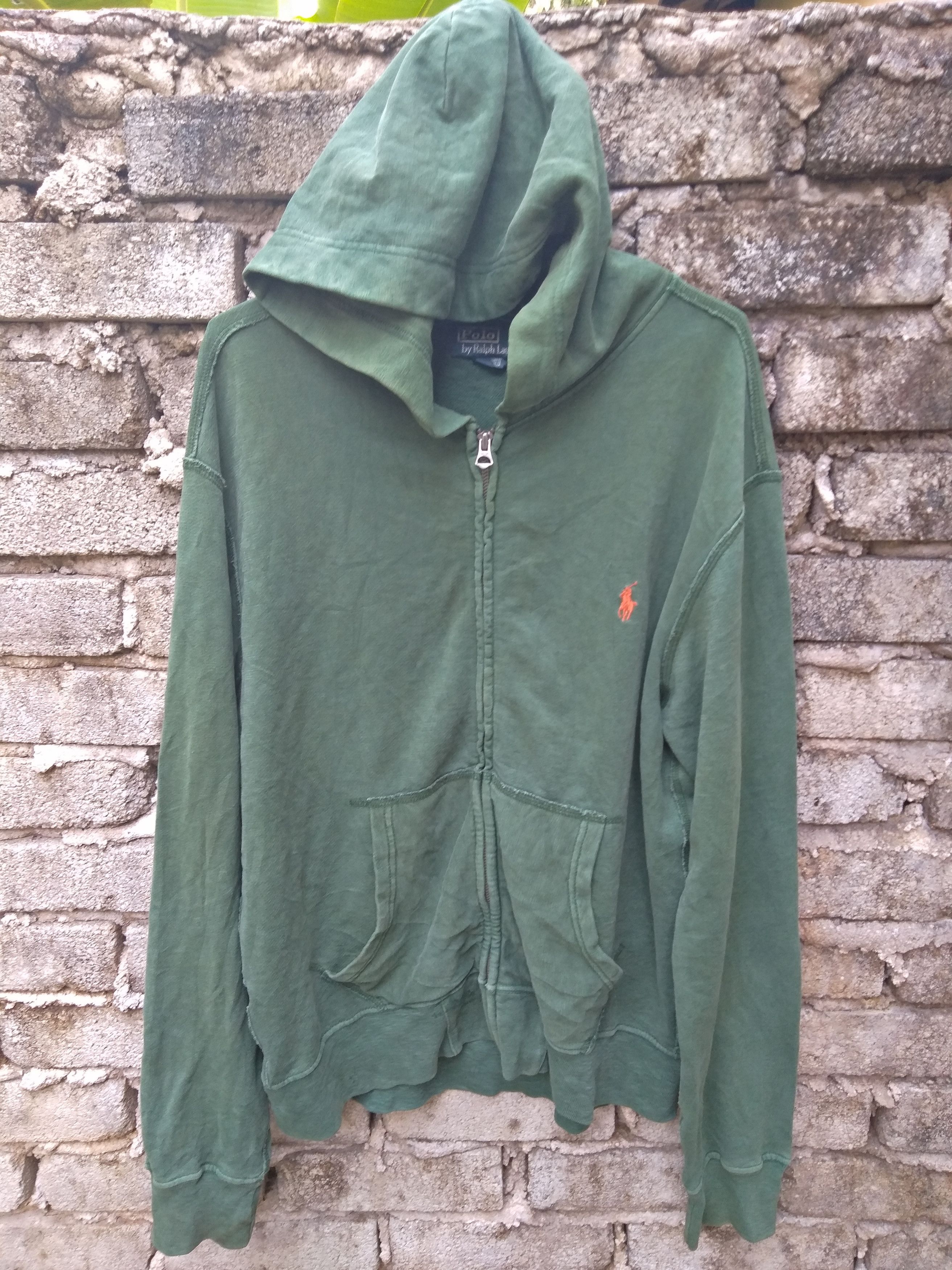 Polo Ralph Lauren 🔥 90s Polo Ralph Lauren Small Pony Hooded Size US L / EU 52-54 / 3 - 1 Thumbnail