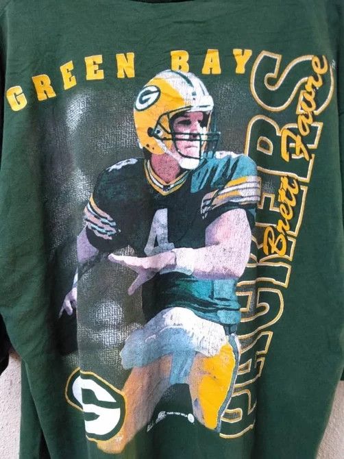 NFL 🔥 90s Sunfaded USA nice colorway GREEN BAY PACKERS Size US L / EU 52-54 / 3 - 3 Thumbnail