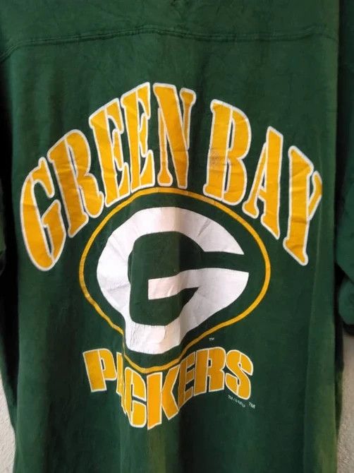 NFL 🔥 90s Sunfaded USA nice colorway GREEN BAY PACKERS Size US L / EU 52-54 / 3 - 4 Thumbnail