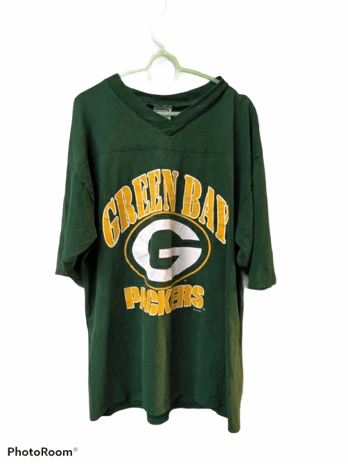 NFL 🔥 90s Sunfaded USA nice colorway GREEN BAY PACKERS Size US L / EU 52-54 / 3 - 2 Thumbnail