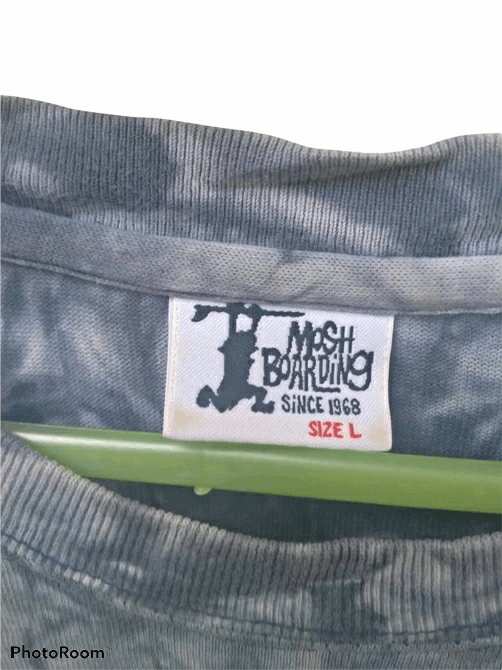 Vintage VTG 90s MOSH BOARDING SURF LIFE TIE DYE Size US L / EU 52-54 / 3 - 4 Thumbnail