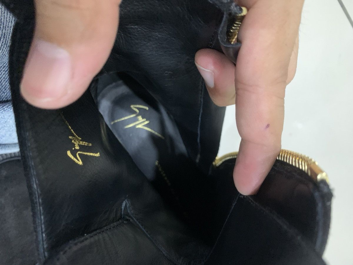 Giuseppe Zanotti GIUSEPPE ZANOTTI MOTO COMBAT BIKER STUDDED BOOTS Size US 8 / IT 38 - 9 Thumbnail
