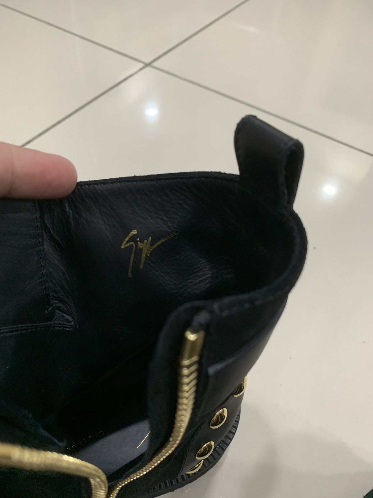 Giuseppe Zanotti GIUSEPPE ZANOTTI MOTO COMBAT BIKER STUDDED BOOTS Size US 8 / IT 38 - 7 Thumbnail