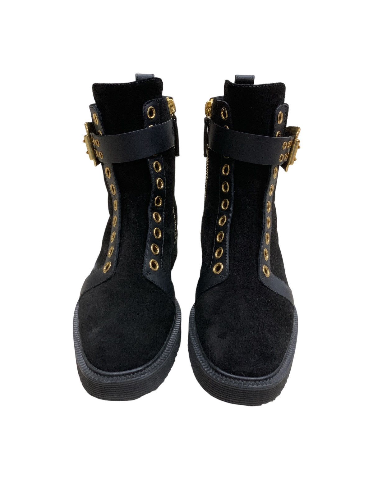 Giuseppe Zanotti GIUSEPPE ZANOTTI MOTO COMBAT BIKER STUDDED BOOTS Size US 8 / IT 38 - 2 Thumbnail