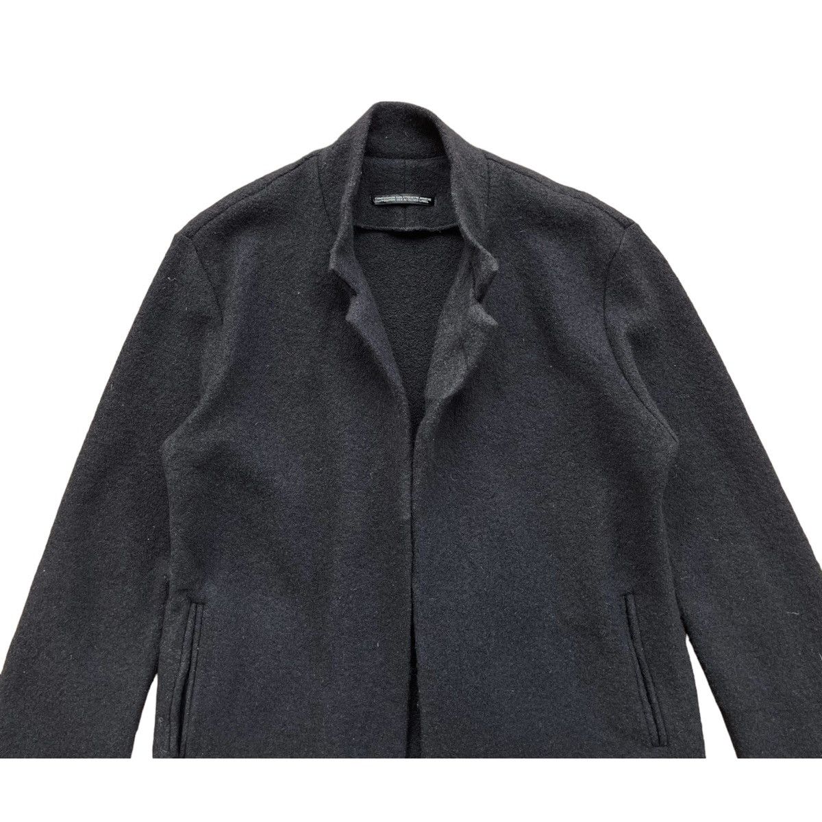 Yohji Yamamoto 💥 ICONIC BLACK YOHJI YAMAMOTO + NOIR JACKET Size M / US 6-8 / IT 42-44 - 9 Thumbnail