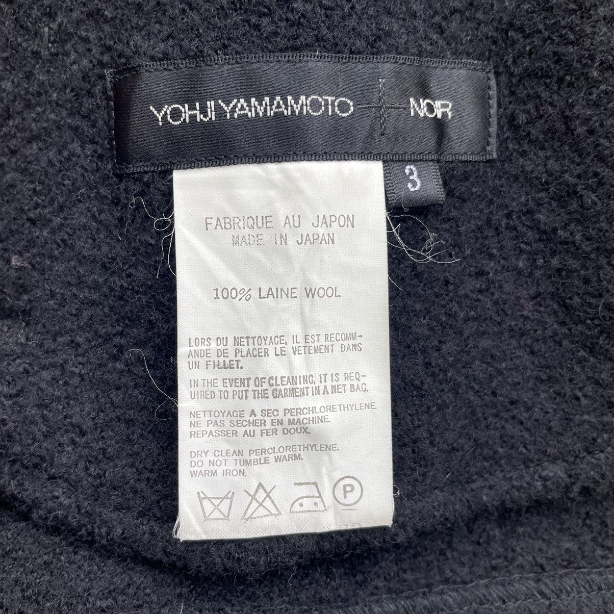 Yohji Yamamoto 💥 ICONIC BLACK YOHJI YAMAMOTO + NOIR JACKET Size M / US 6-8 / IT 42-44 - 14 Thumbnail