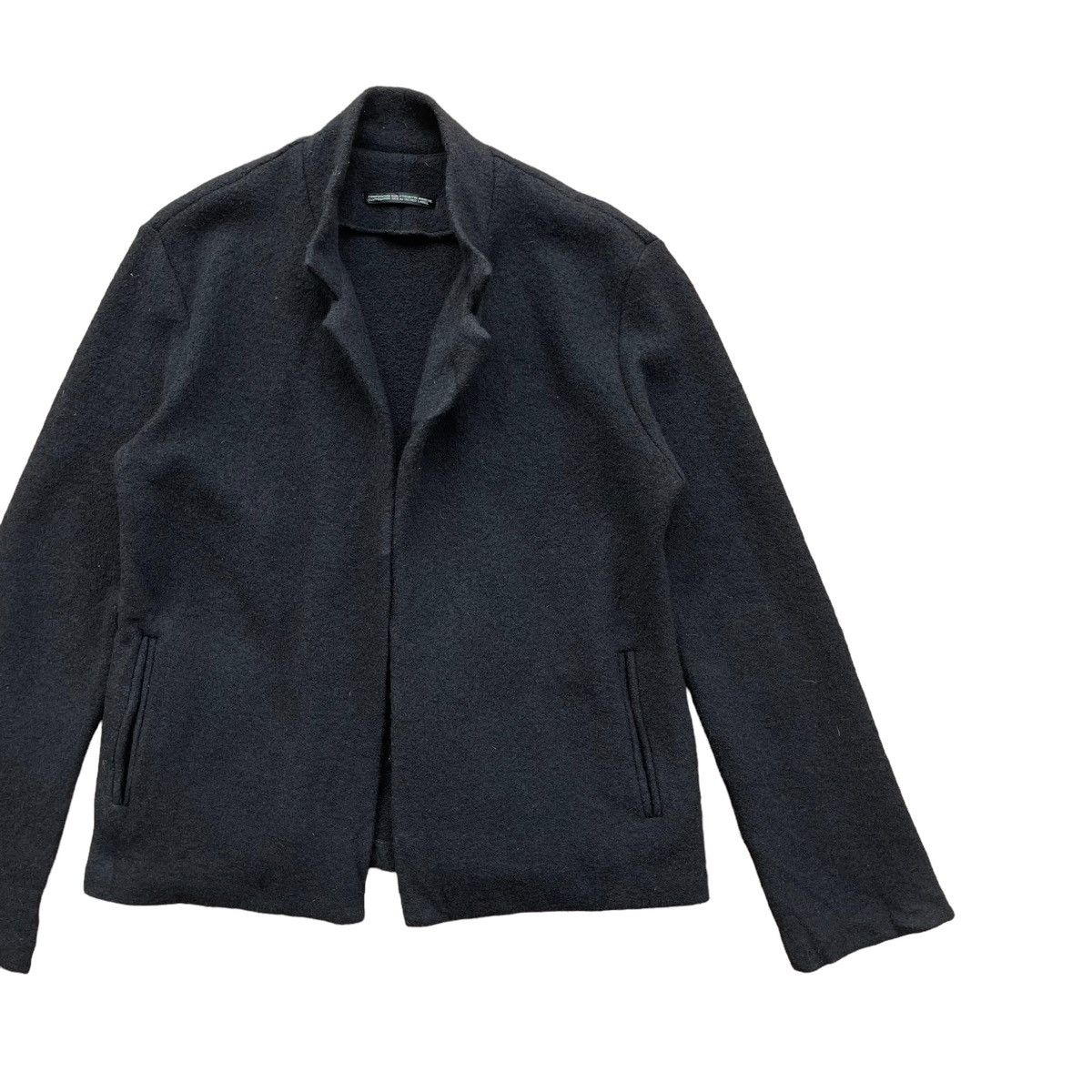 Yohji Yamamoto 💥 ICONIC BLACK YOHJI YAMAMOTO + NOIR JACKET Size M / US 6-8 / IT 42-44 - 7 Thumbnail