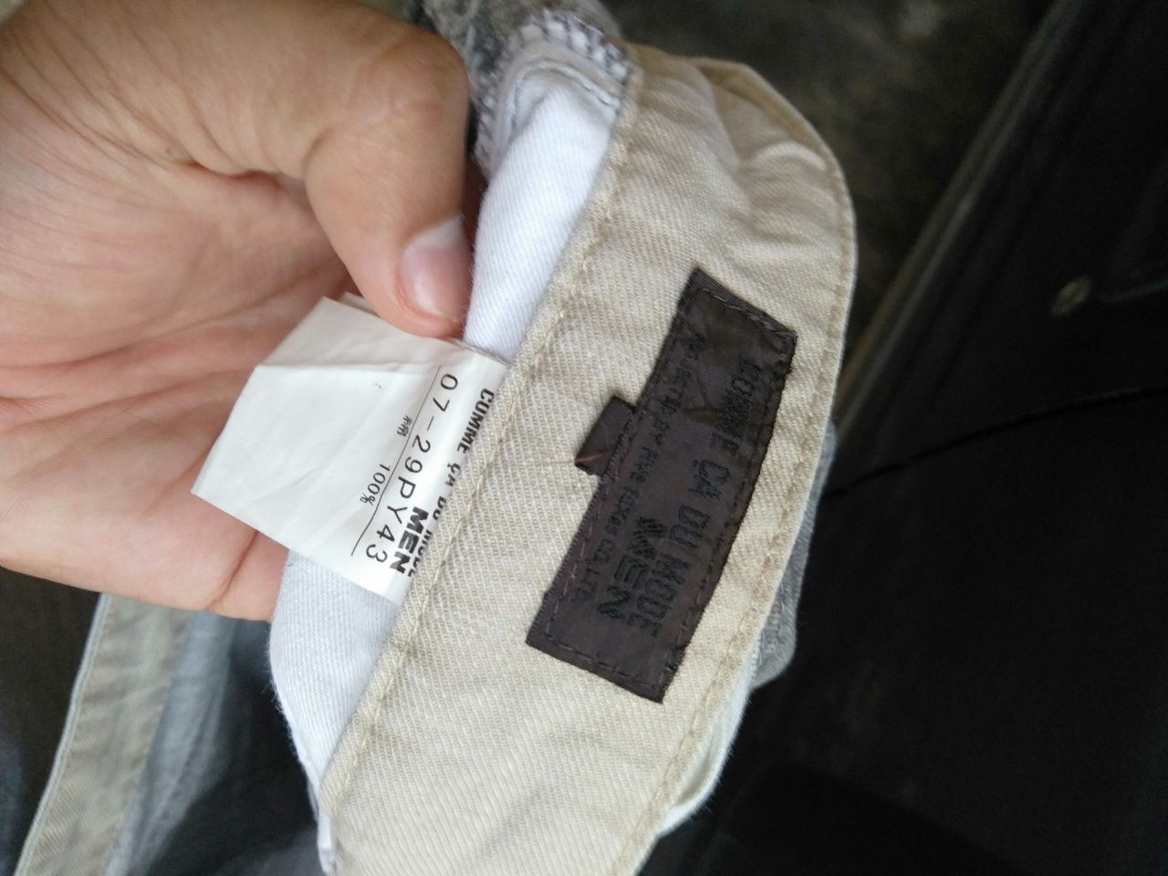 Japanese Brand 🔥 COMME CA DU MODE DESIGNER JEANS Size US 32 / EU 48 - 7 Thumbnail